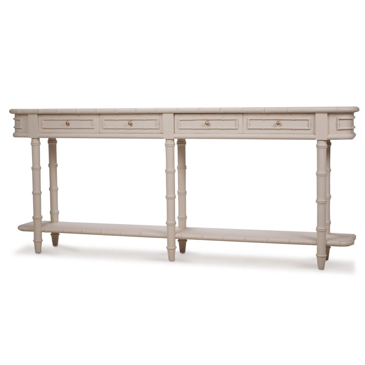 Bramble Hurlingham Long Console — Putty / No Distress