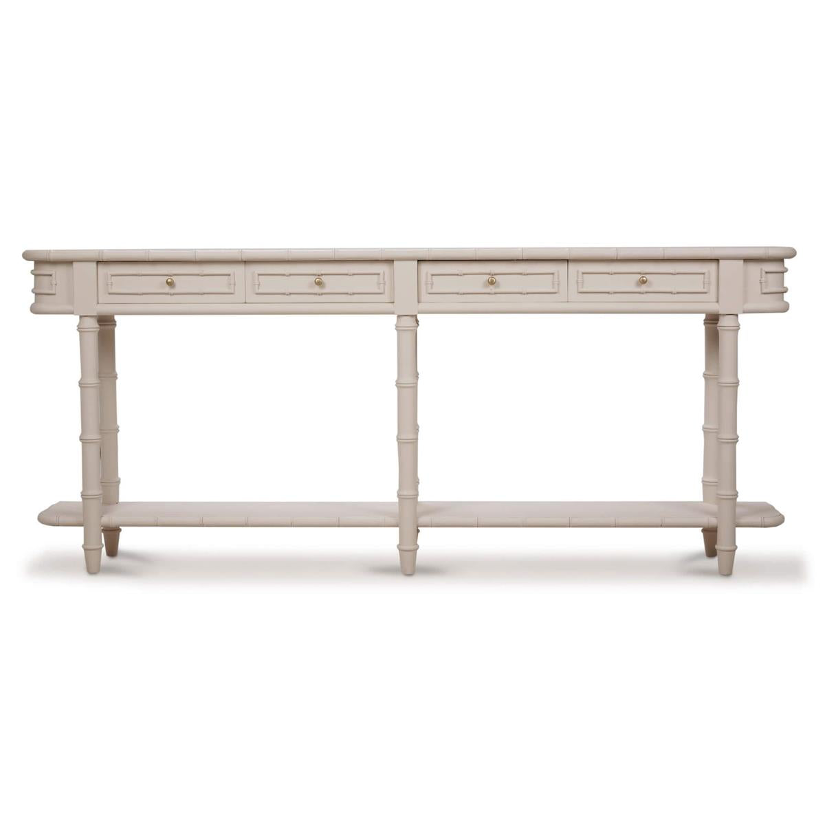Bramble Hurlingham Long Console — Putty / No Distress