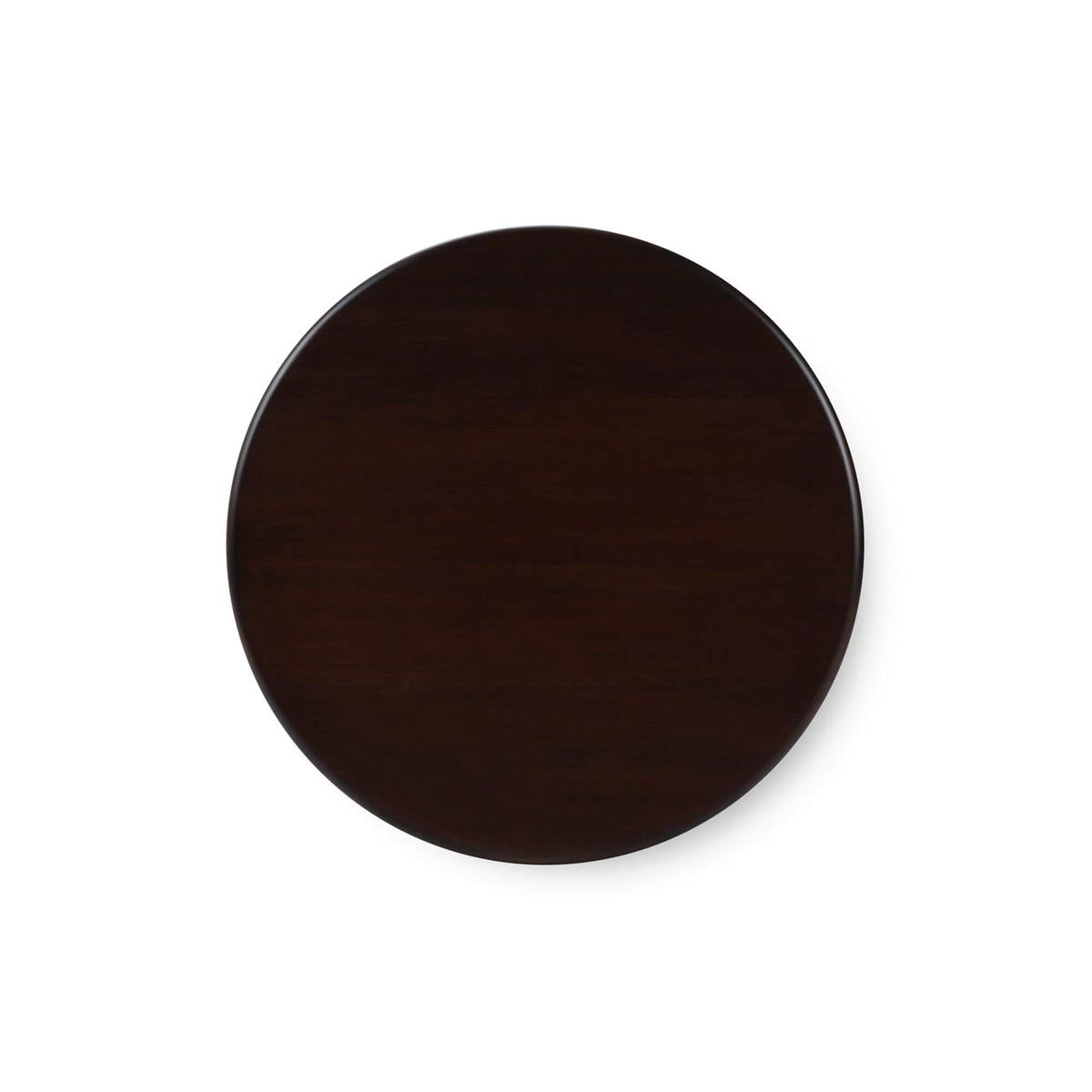 Bramble York Side Table — Matt Teak Brown