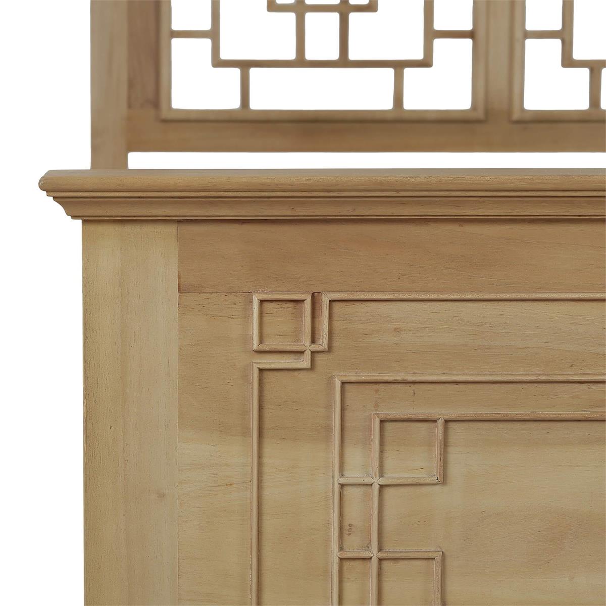 Bramble Knightsbridge King Bed — Fruit Wood