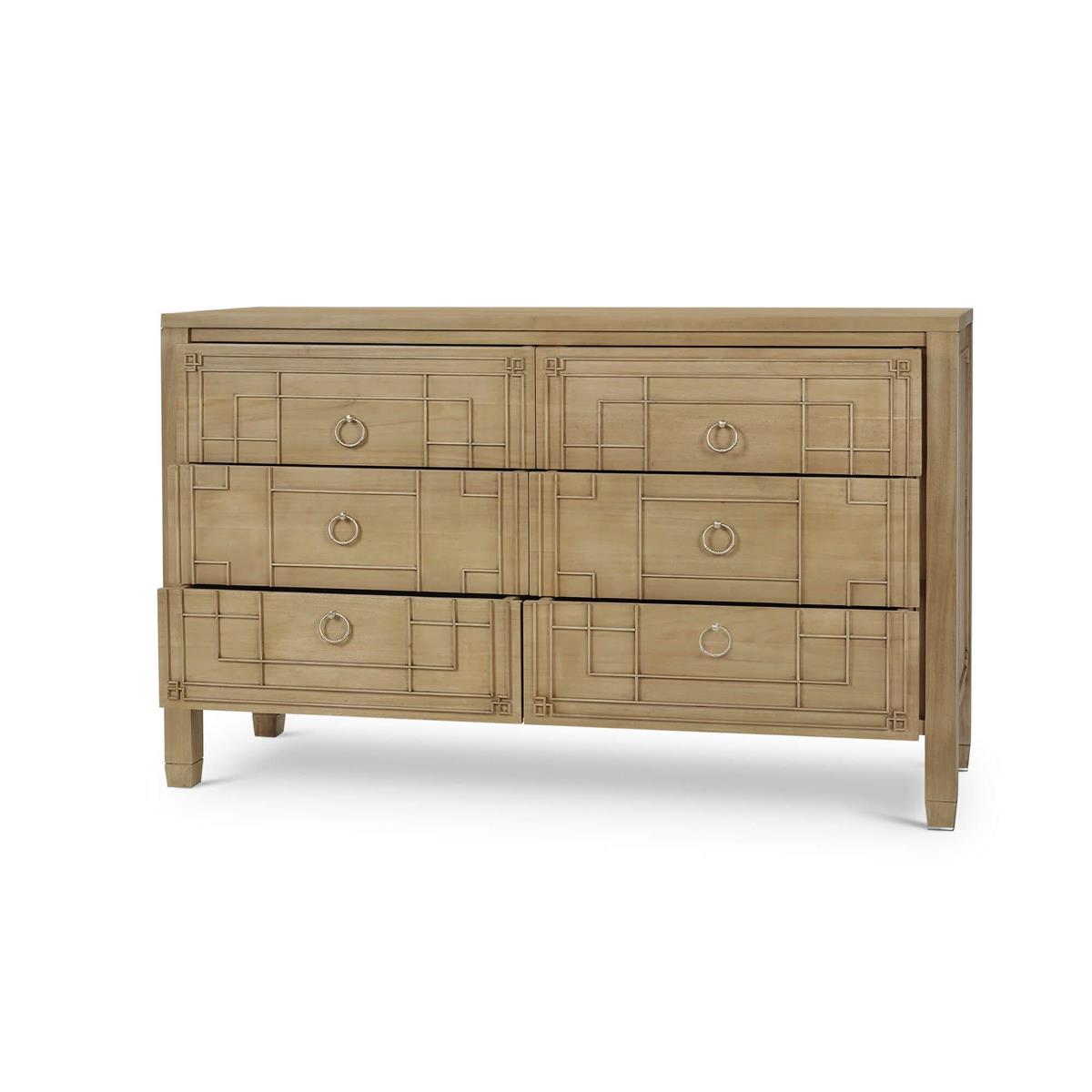 Bramble Knightsbridge 6 Drawer Dresser — Fruit Wood