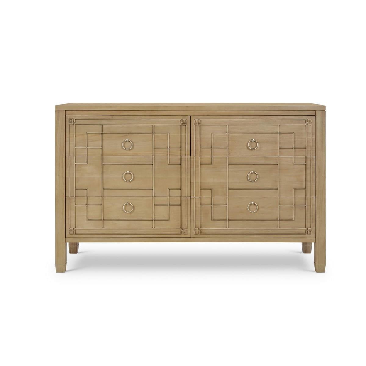 Bramble Knightsbridge 6 Drawer Dresser — Fruit Wood