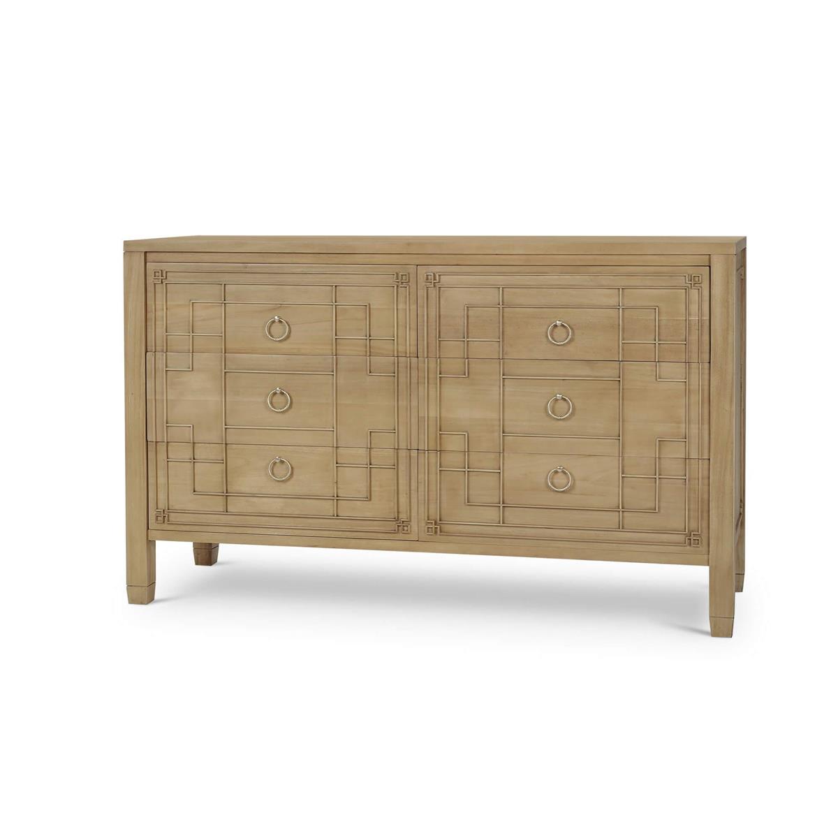 Bramble Knightsbridge 6 Drawer Dresser — Fruit Wood
