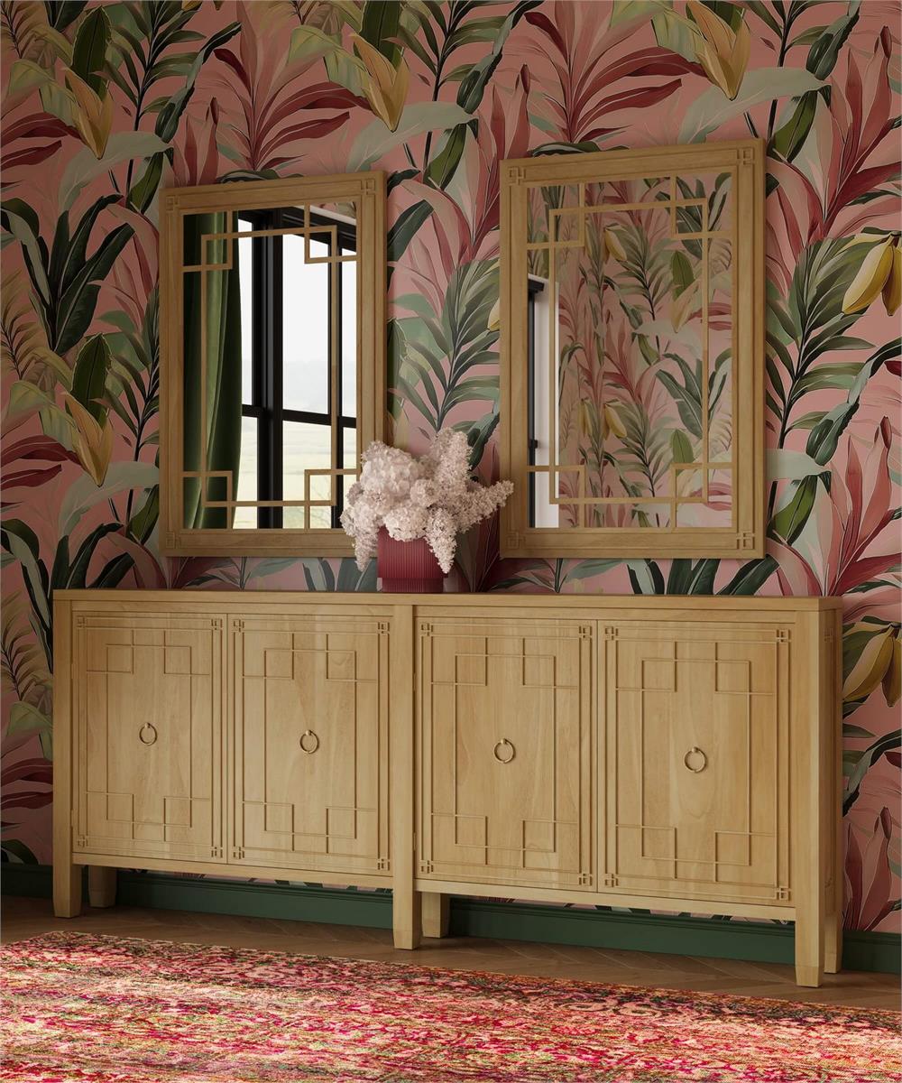 Bramble Knightsbridge Long Narrow Sideboard — Fruit Wood