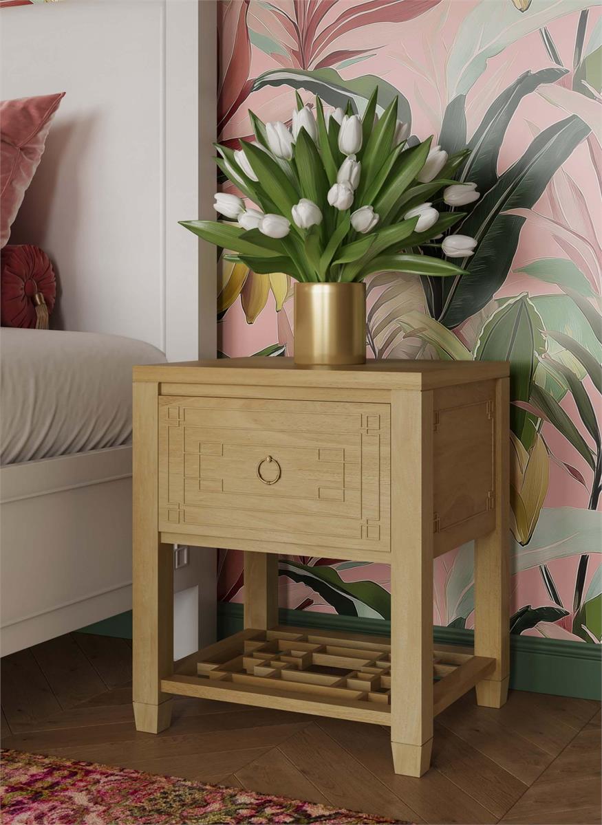 Bramble Knightsbridge End Table — Fruit Wood