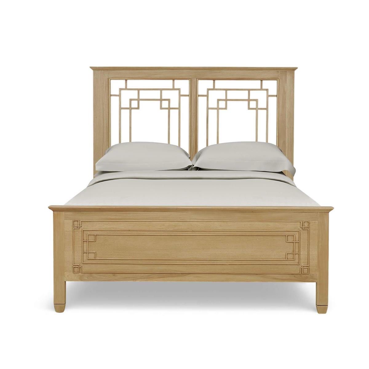 Bramble Knightsbridge Queen Bed — Fruit Wood