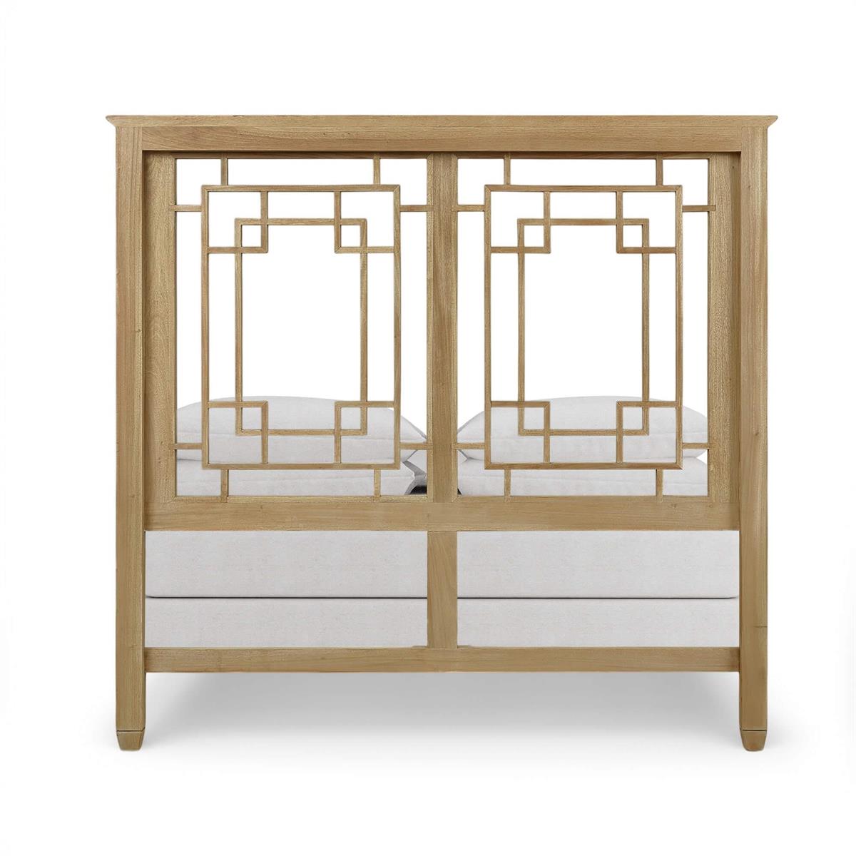 Bramble Knightsbridge Queen Bed — Fruit Wood