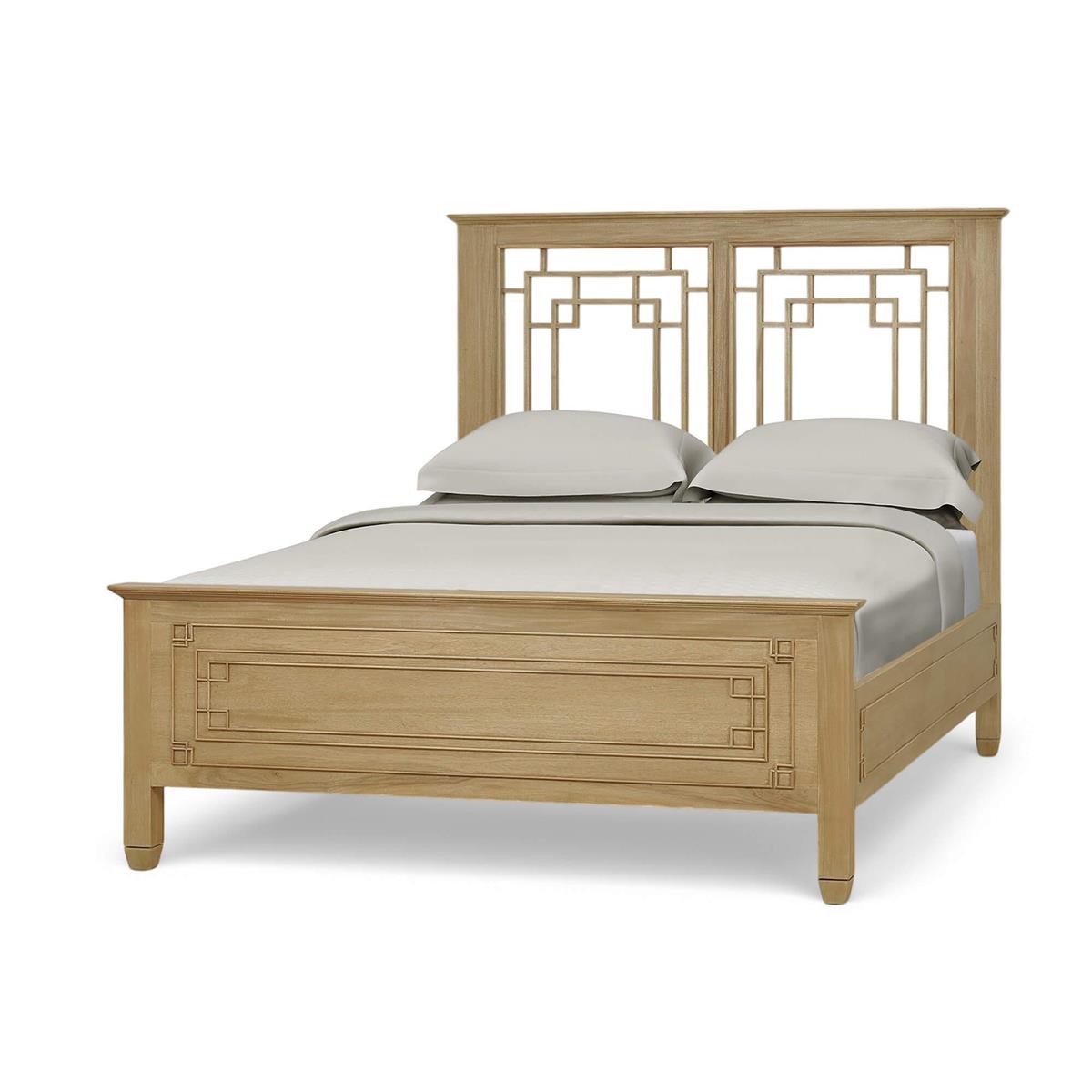 Bramble Knightsbridge Queen Bed — Fruit Wood