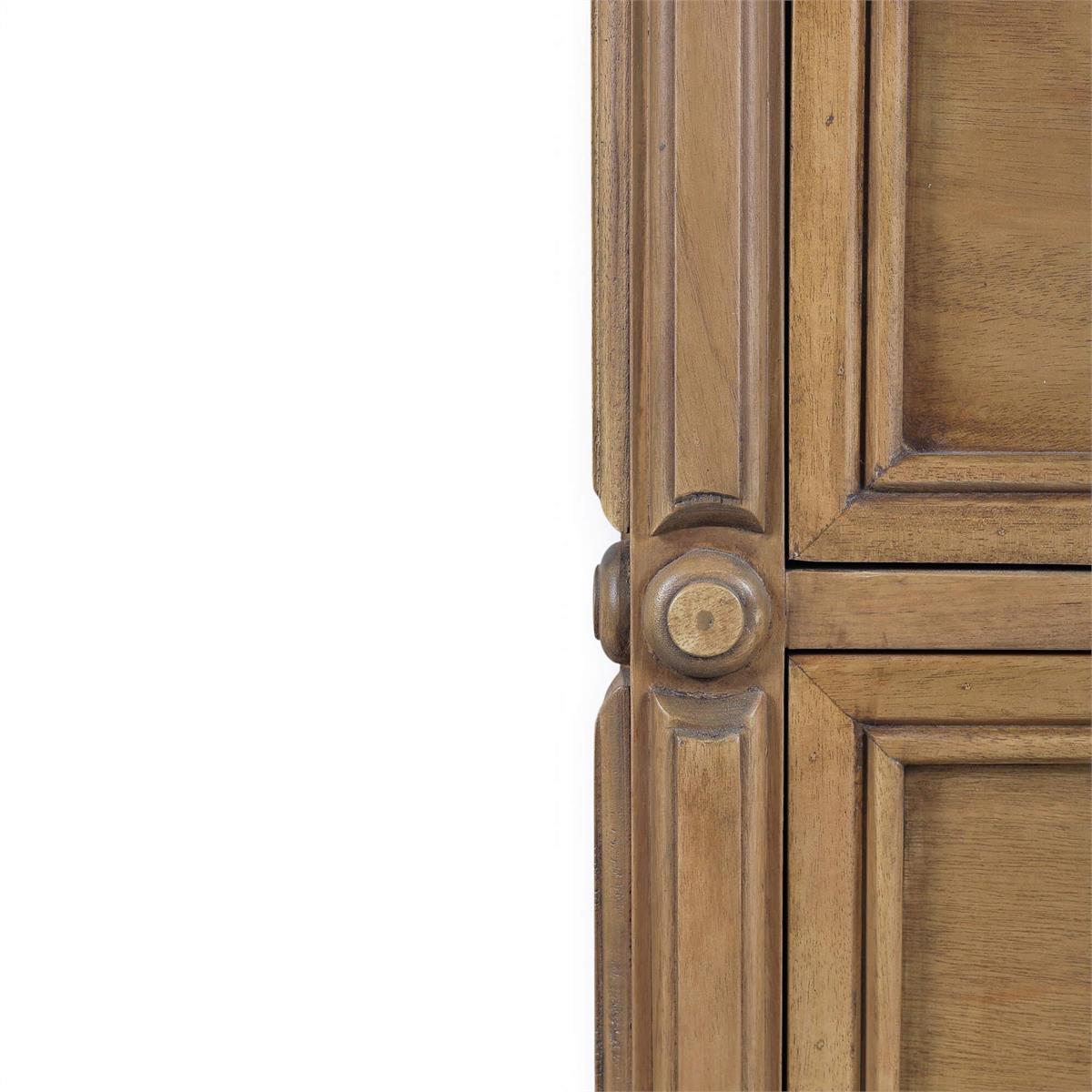 Bramble Chalfont 2 Drawer Bedside Table — Antique French Oak