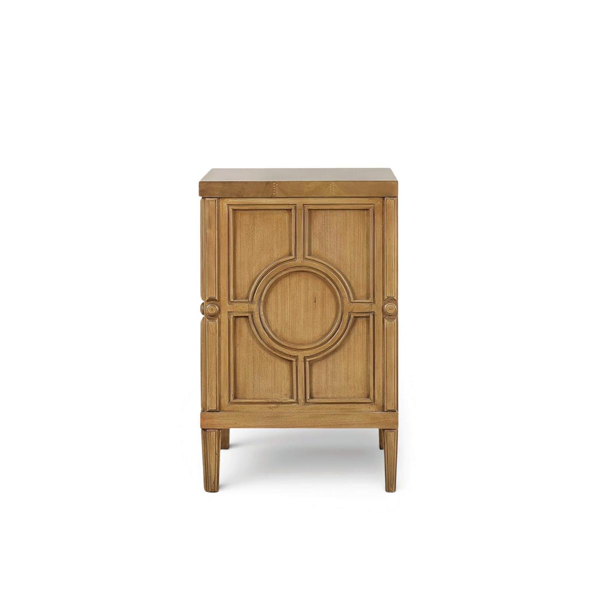 Bramble Chalfont 2 Drawer Bedside Table — Antique French Oak