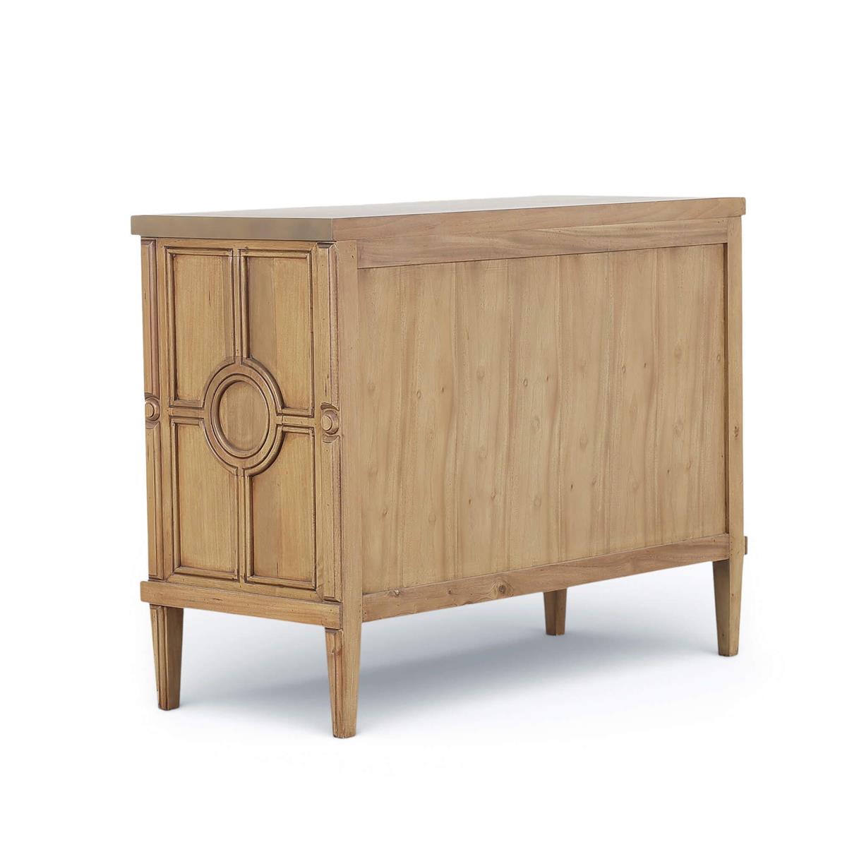 Bramble Chalfont 3 Drawer Dresser — Antique French Oak