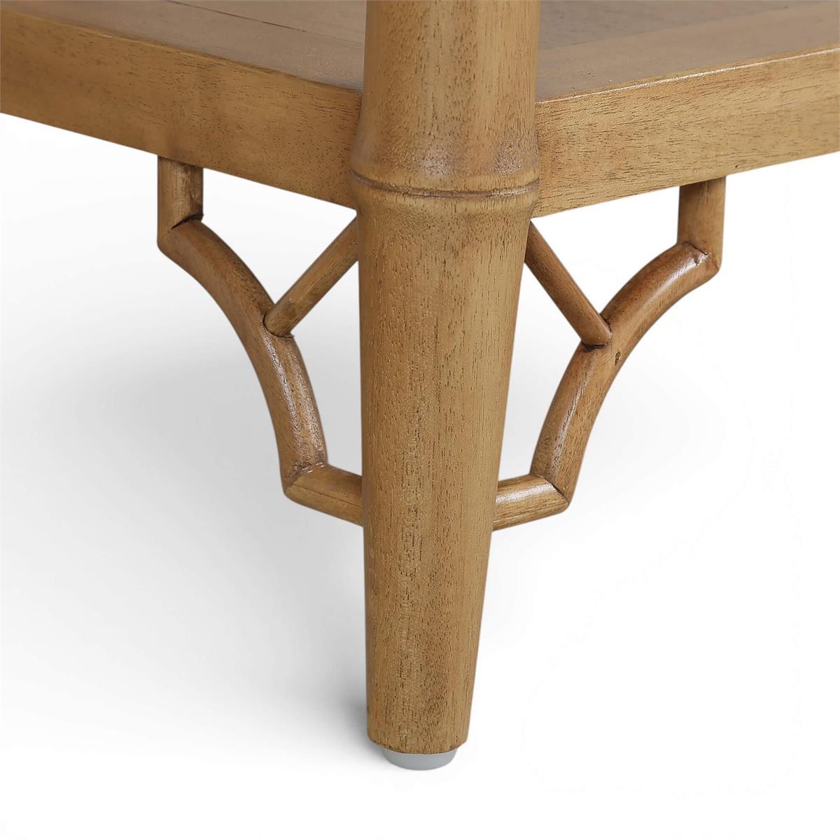 Bramble Chelsea Pedestal Desk — Antique French Oak