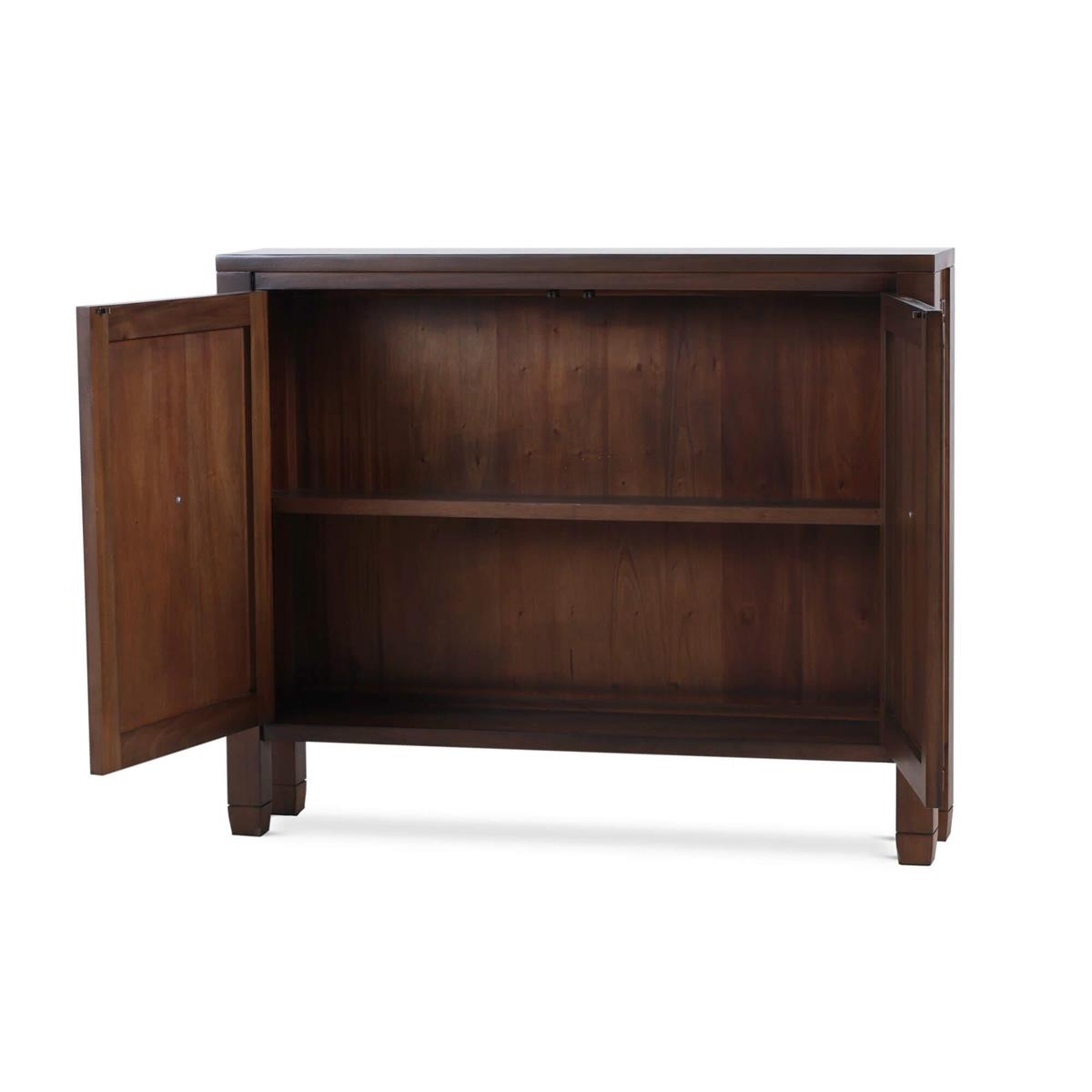 Bramble Knightsbridge Narrow 2 Door Sideboard — Dark Walnut