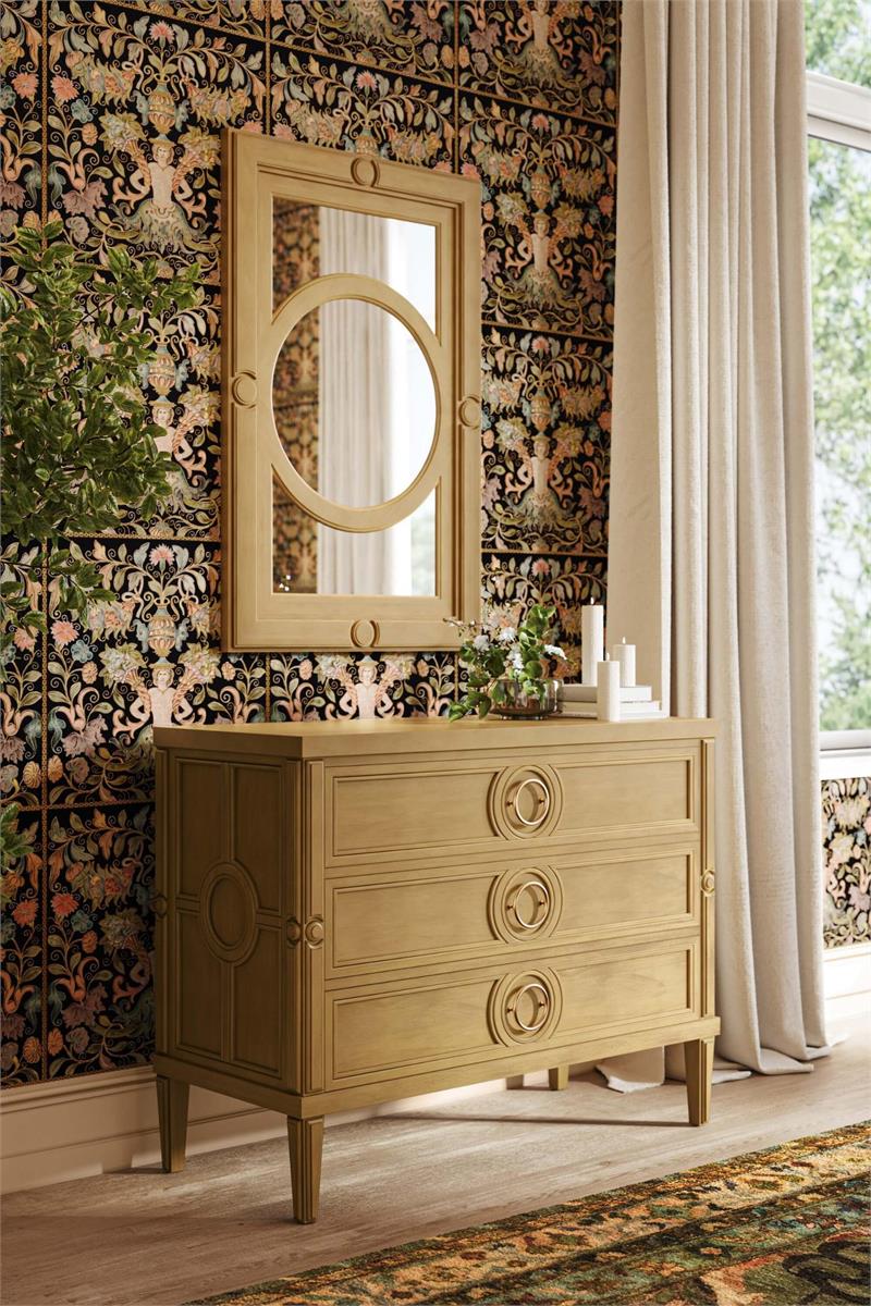 Bramble Chalfont Mirror — Antique French Oak