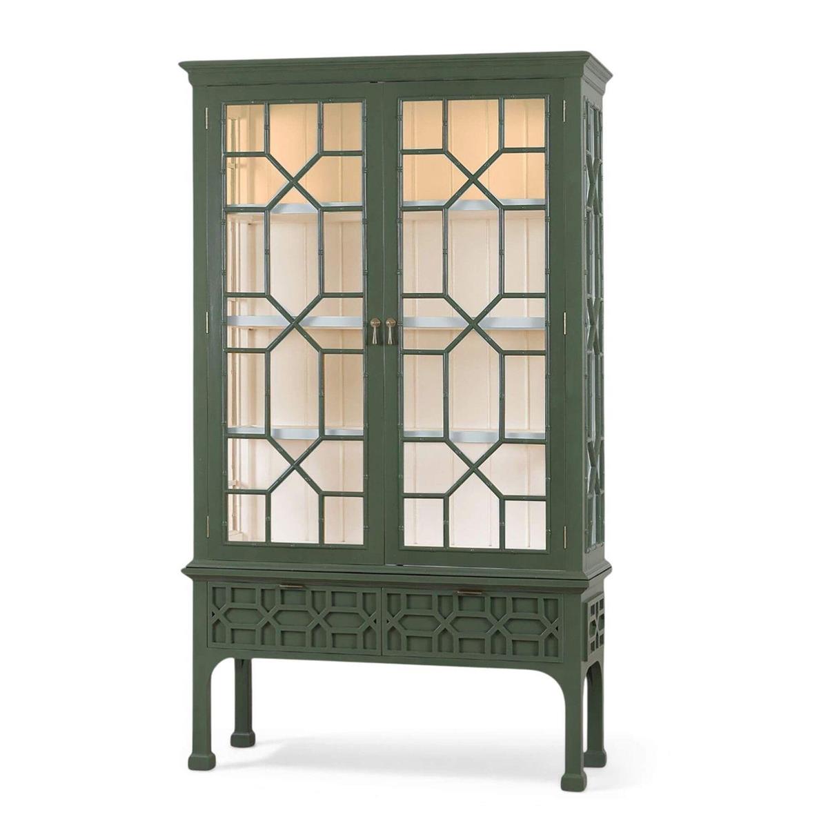 Bramble Grosvenor 2 Door 3 Drawer Display Cabinet w/ LED