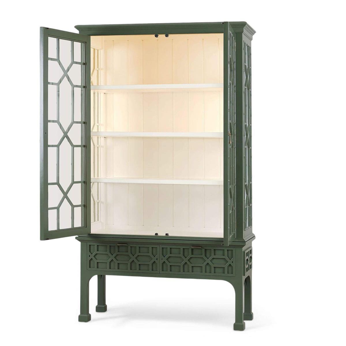 Bramble Grosvenor 2 Door 3 Drawer Display Cabinet w/ LED