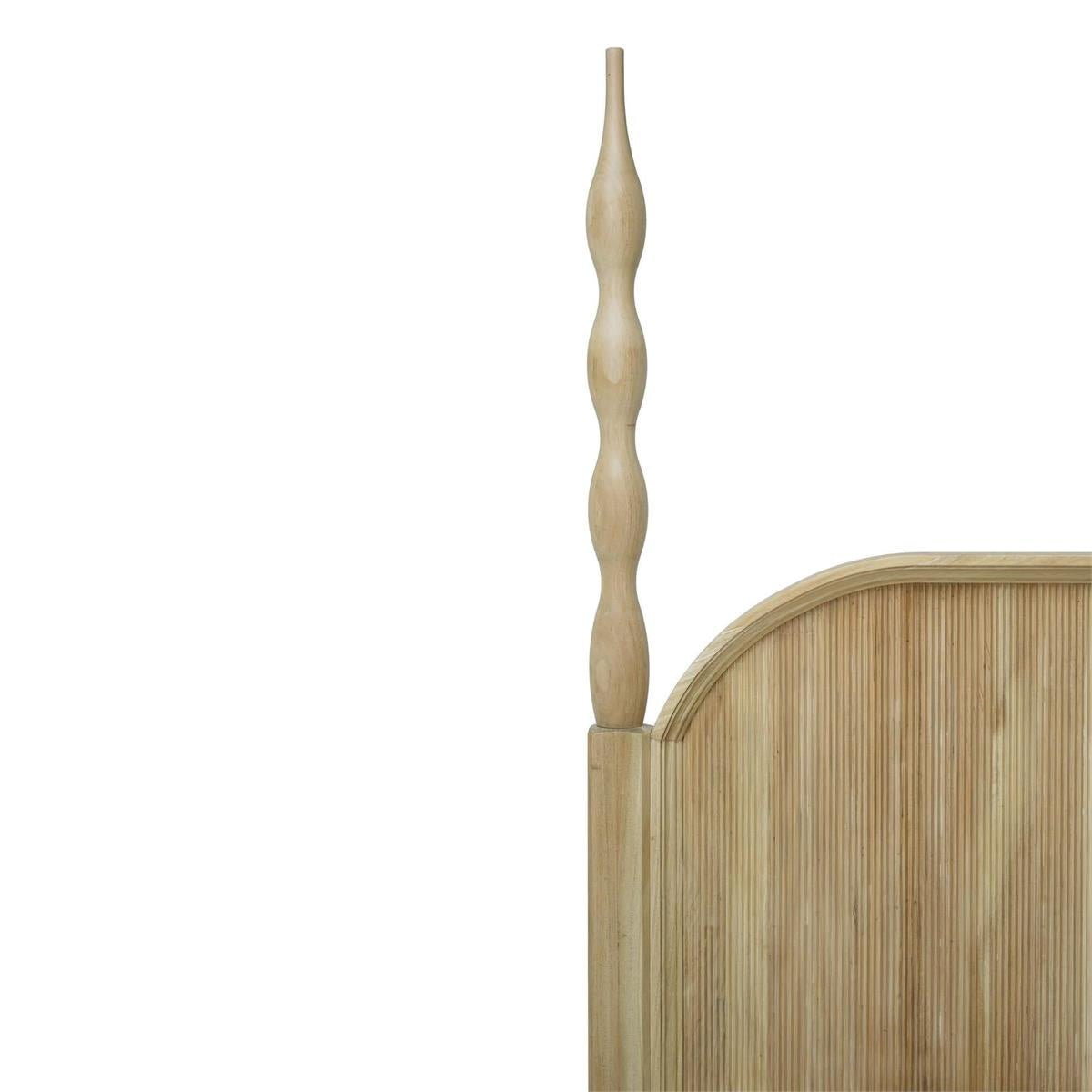 Bramble Brighton Wooden Back Bed Queen — Fruit Wood