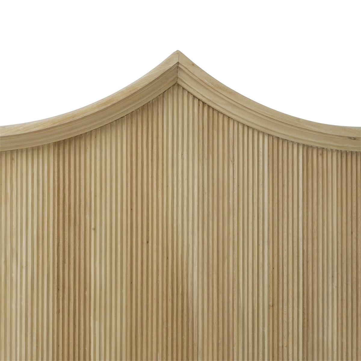 Bramble Brighton Wooden Back Bed Queen — Fruit Wood