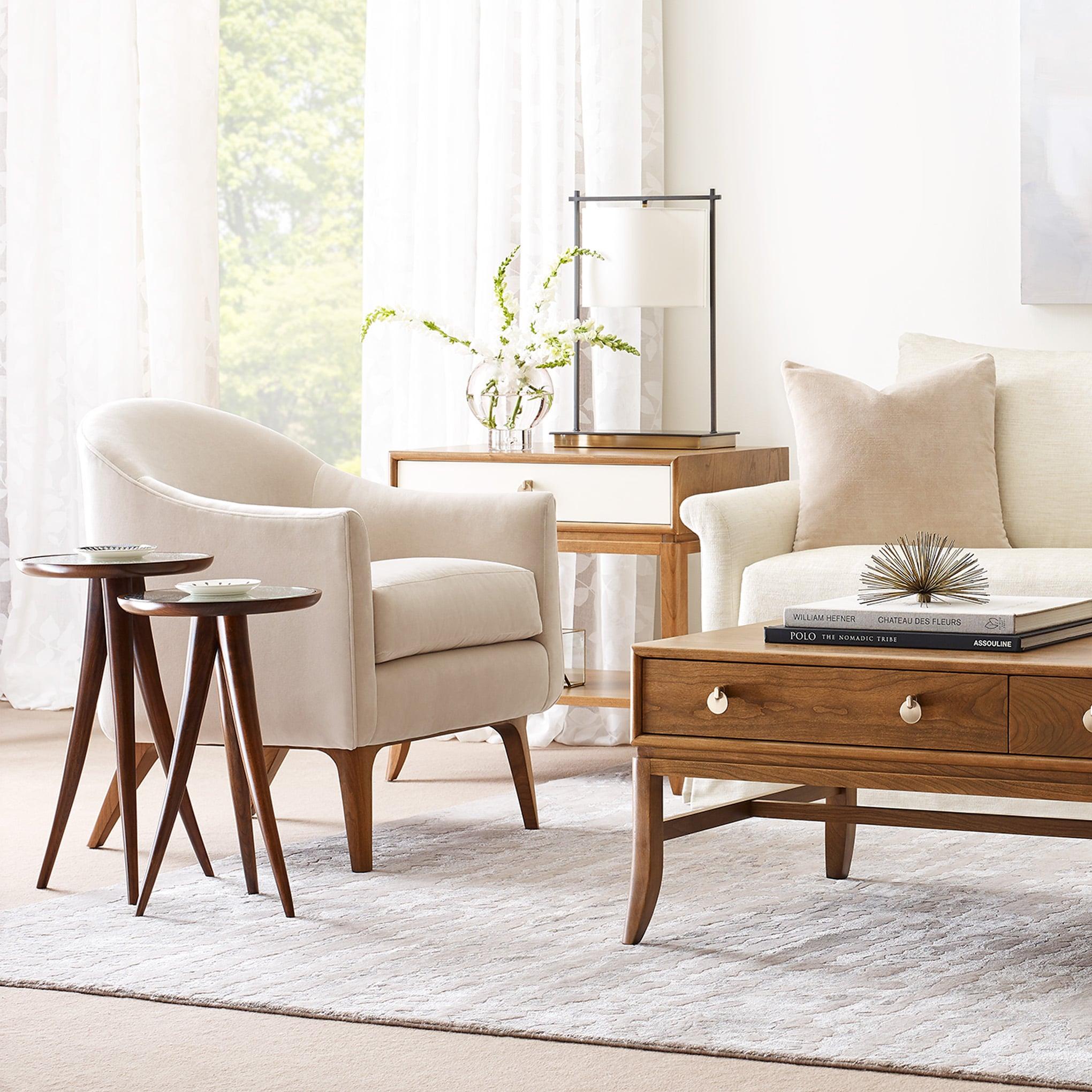 Martine 20-Inch Drink Table - Stickley Furniture | Mattress
