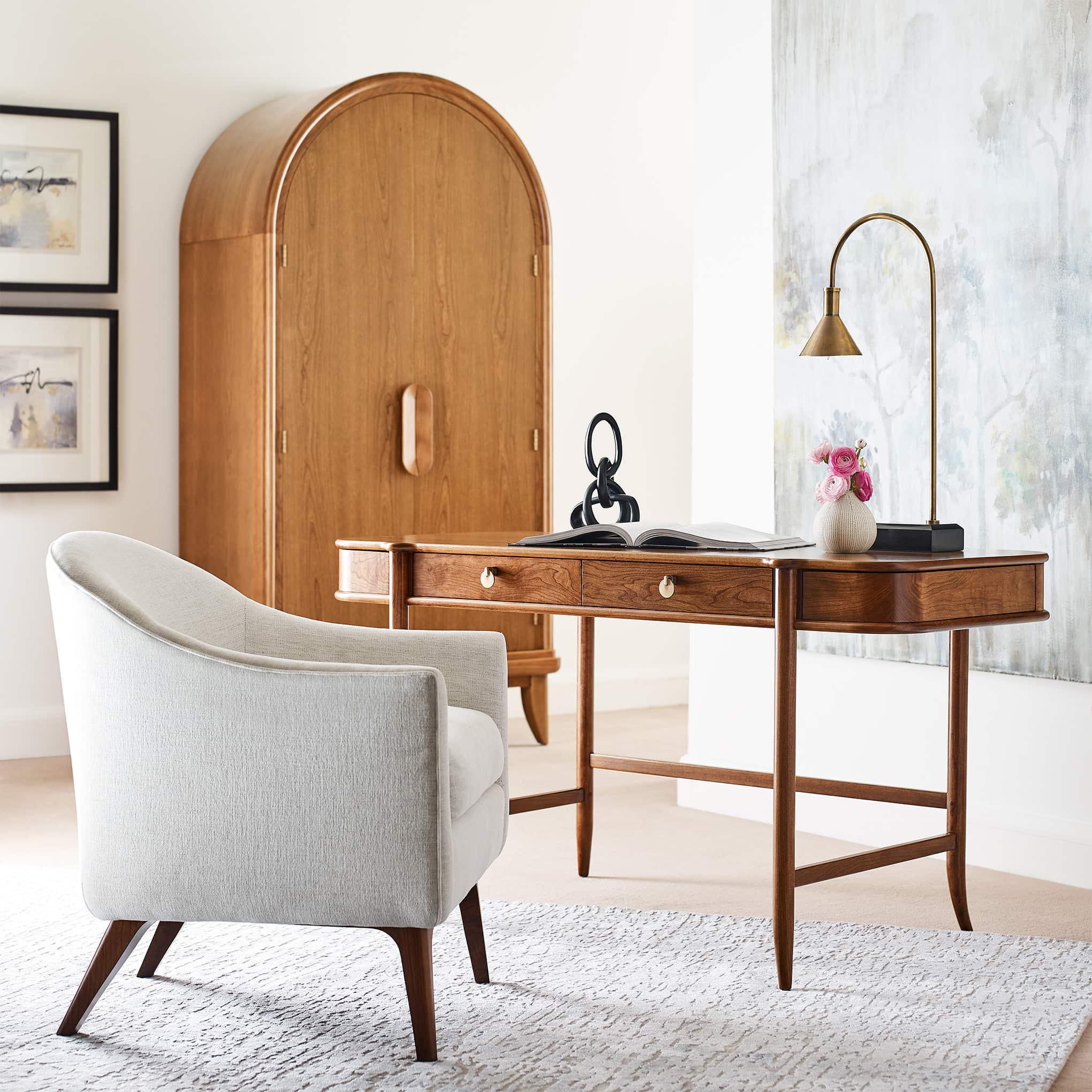 Martine Vanity Desk - Stickley Furniture | Mattress