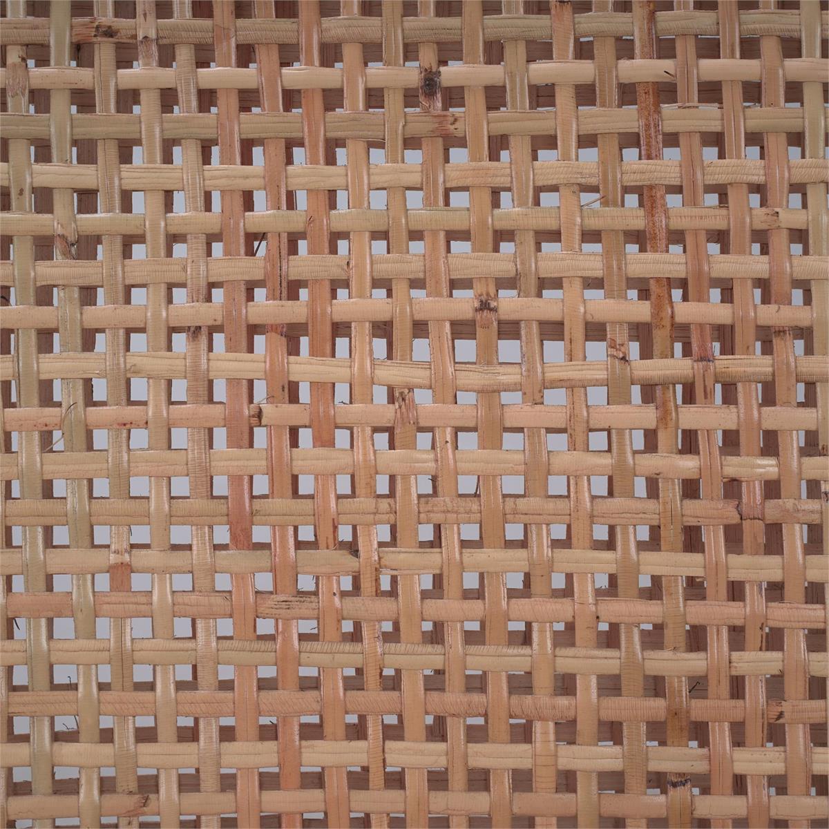 Bramble Logan Dining Chair w/ Rattan — Teak Rust Natural / Rattan Natural