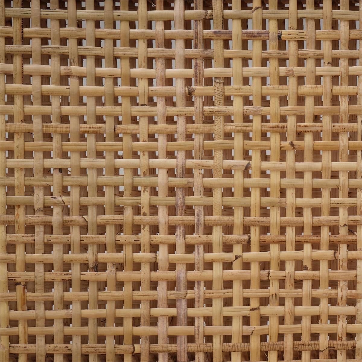 Bramble Logan Barstool w/ Rattan — Teak Rust Natural / Rattan Natural