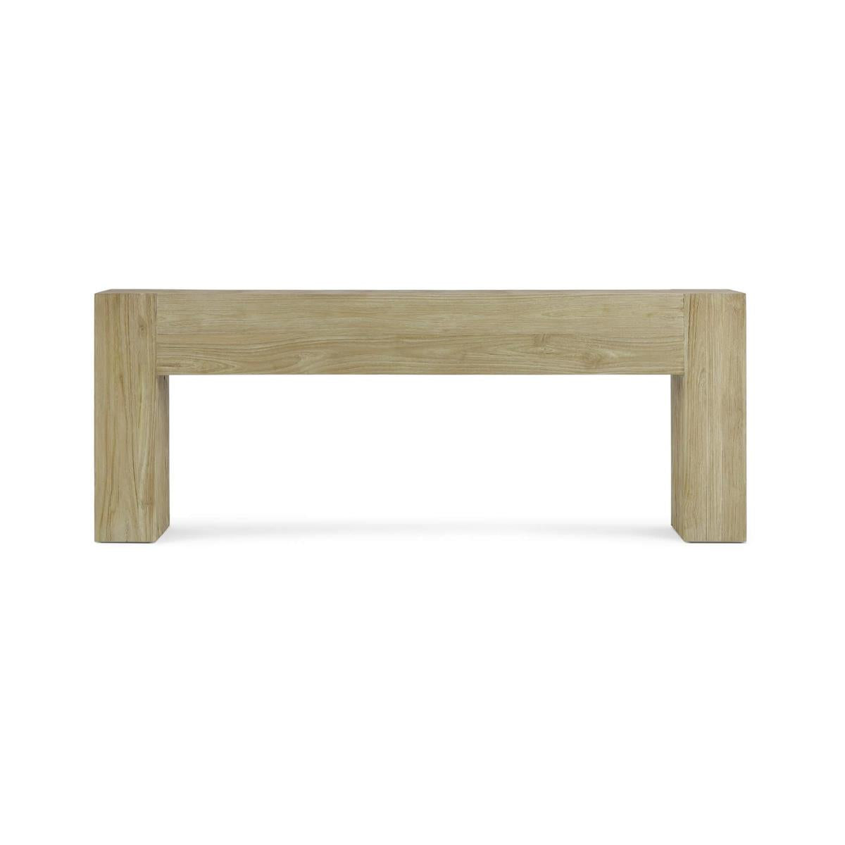 Bramble Tuscan Console - Teak — Teak Natural