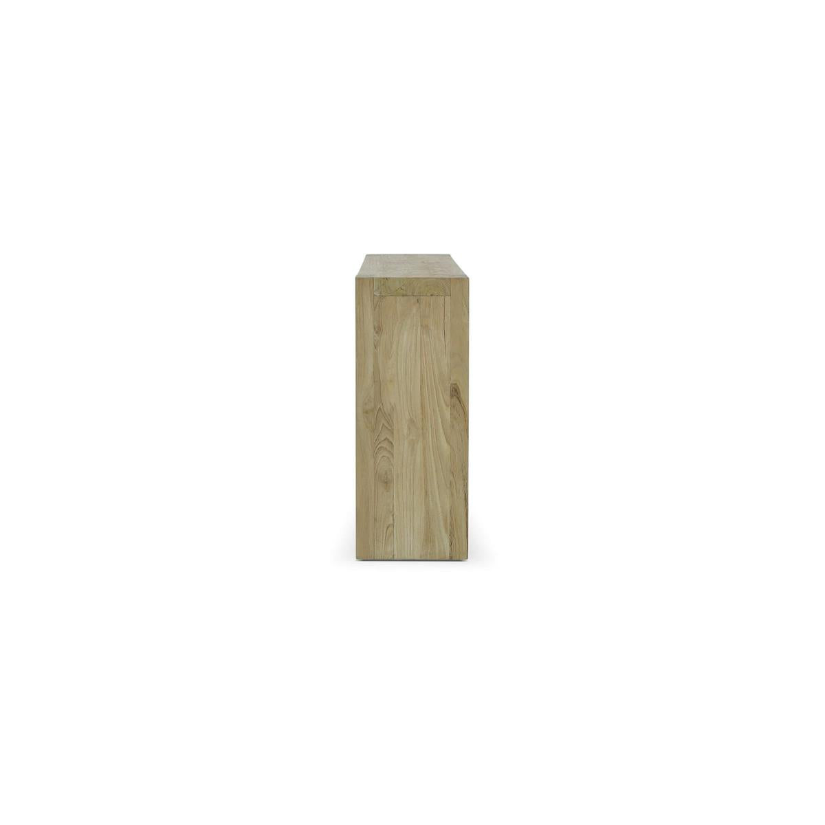 Bramble Tuscan Console - Teak — Teak Natural