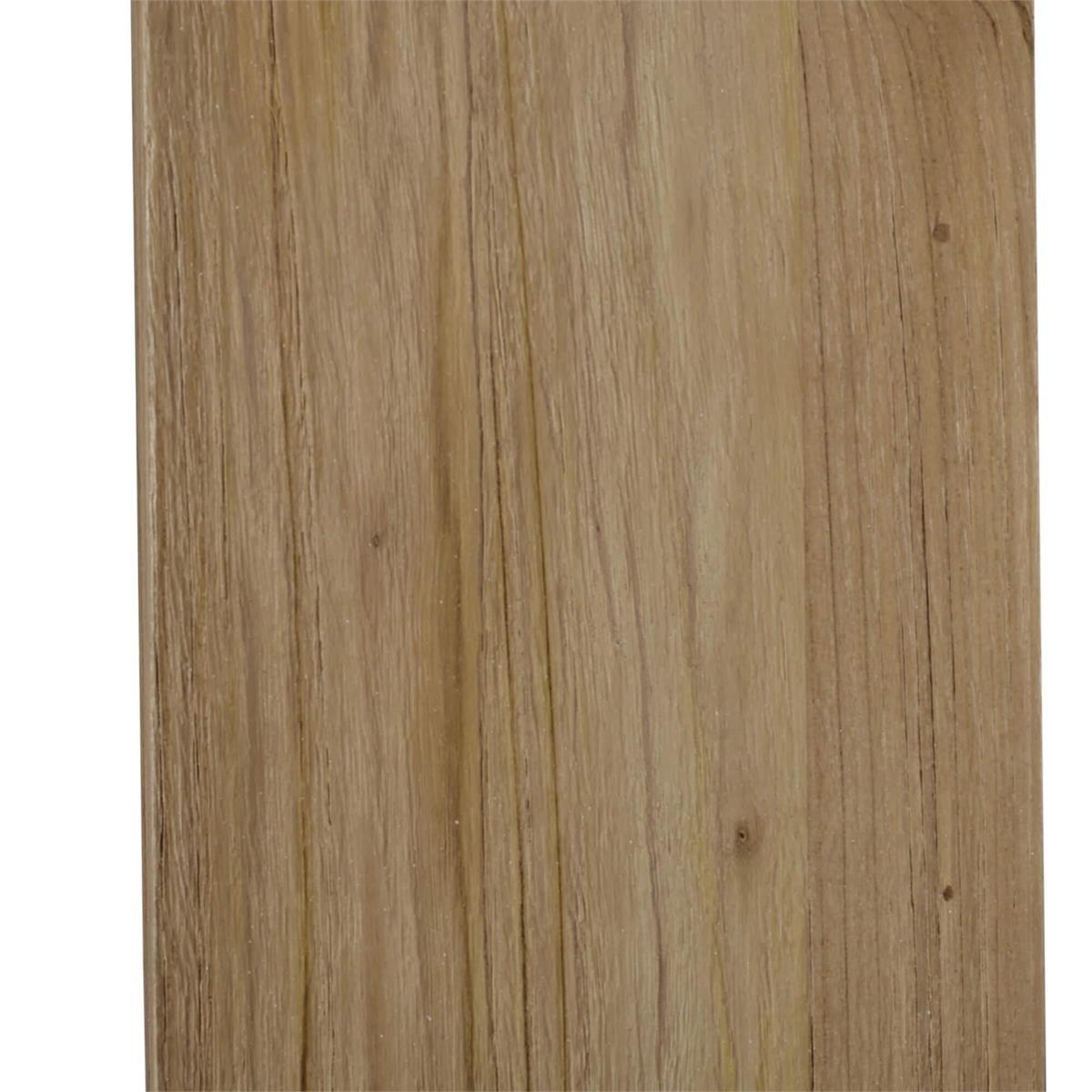 Bramble Tuscan Rustic Distressed Teak Large Mirror — Teak Natural