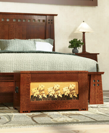 Stickley 125th Anniversary Daffodil Chest