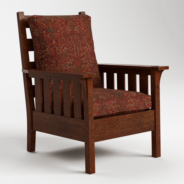 Stickley Gus Lounge Chair with Loose Cushion