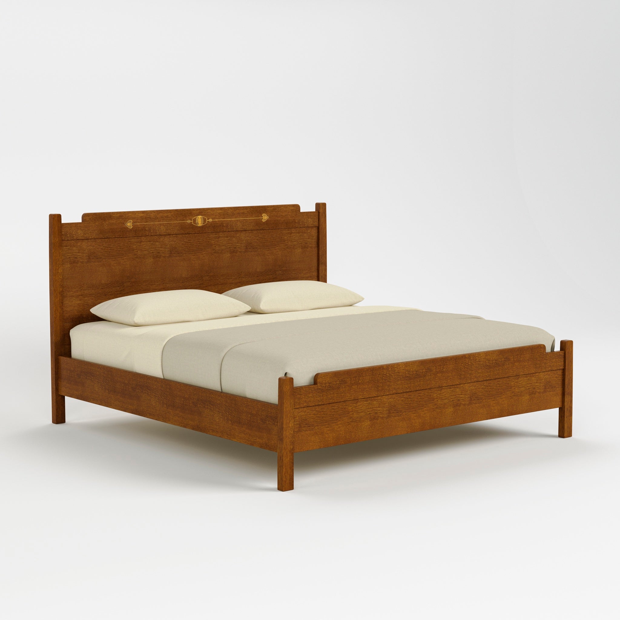Stickley Gustav Bed — Gustav Bed Angle