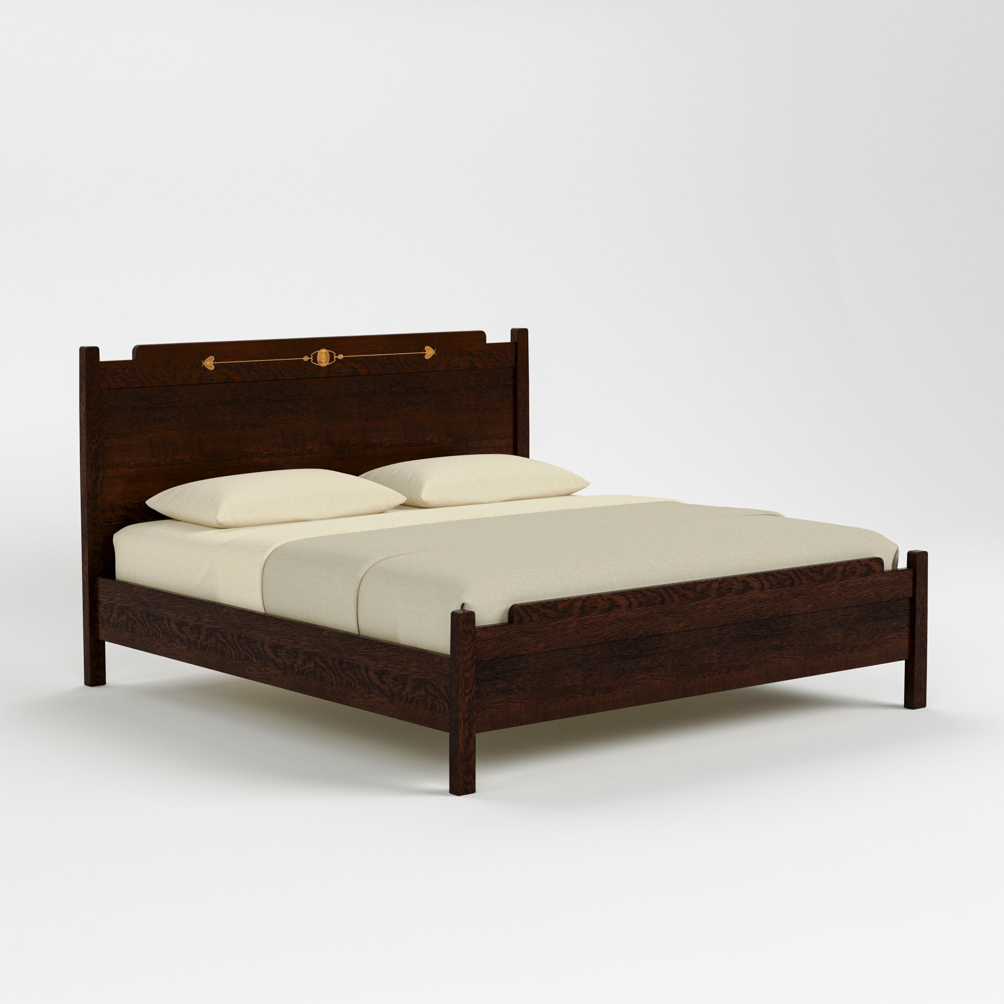 Stickley Gustav Bed — Gustav Bed Angle