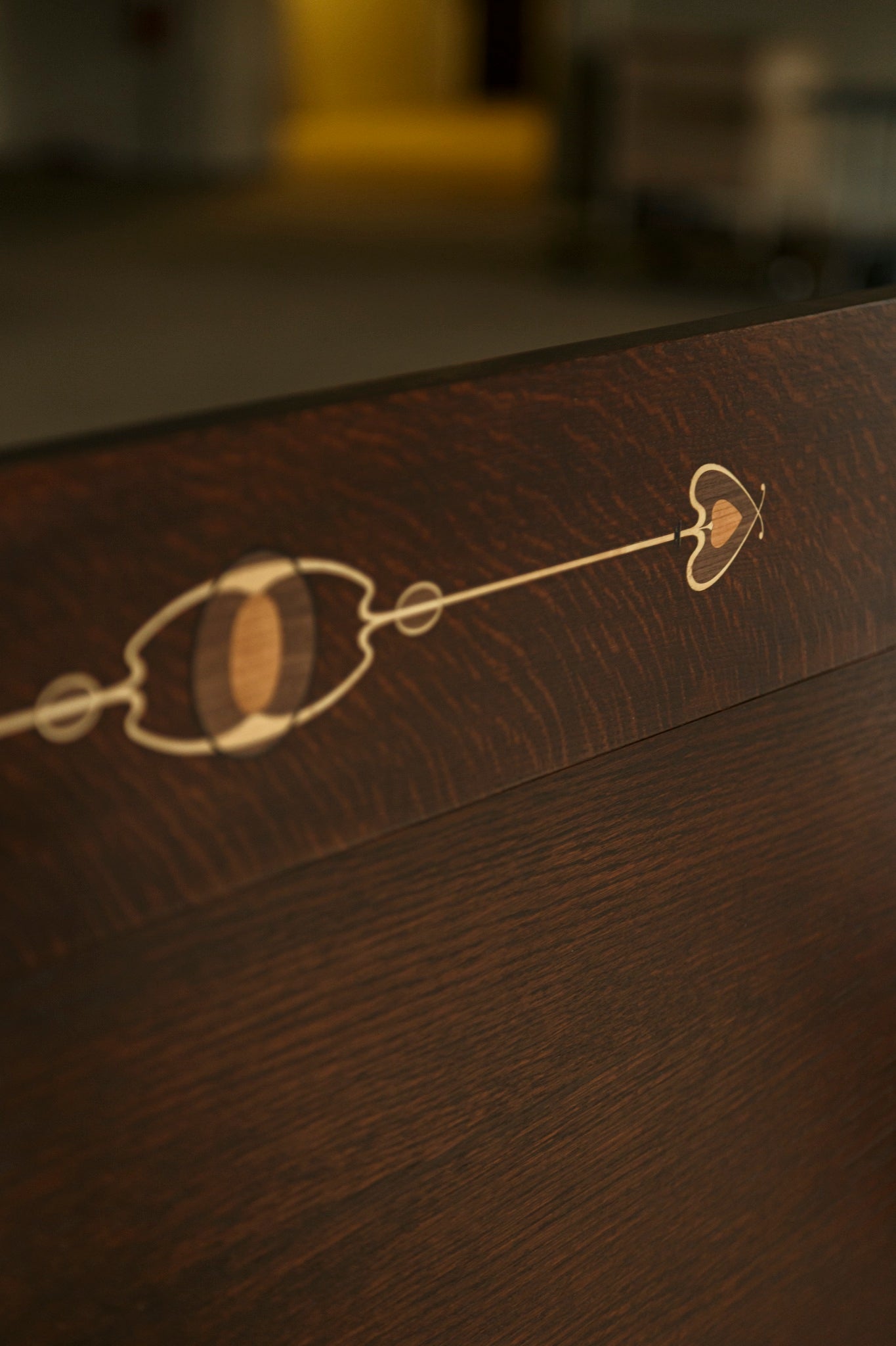 Stickley Gustav Bed — Gustav Bed Inlay Detail 2