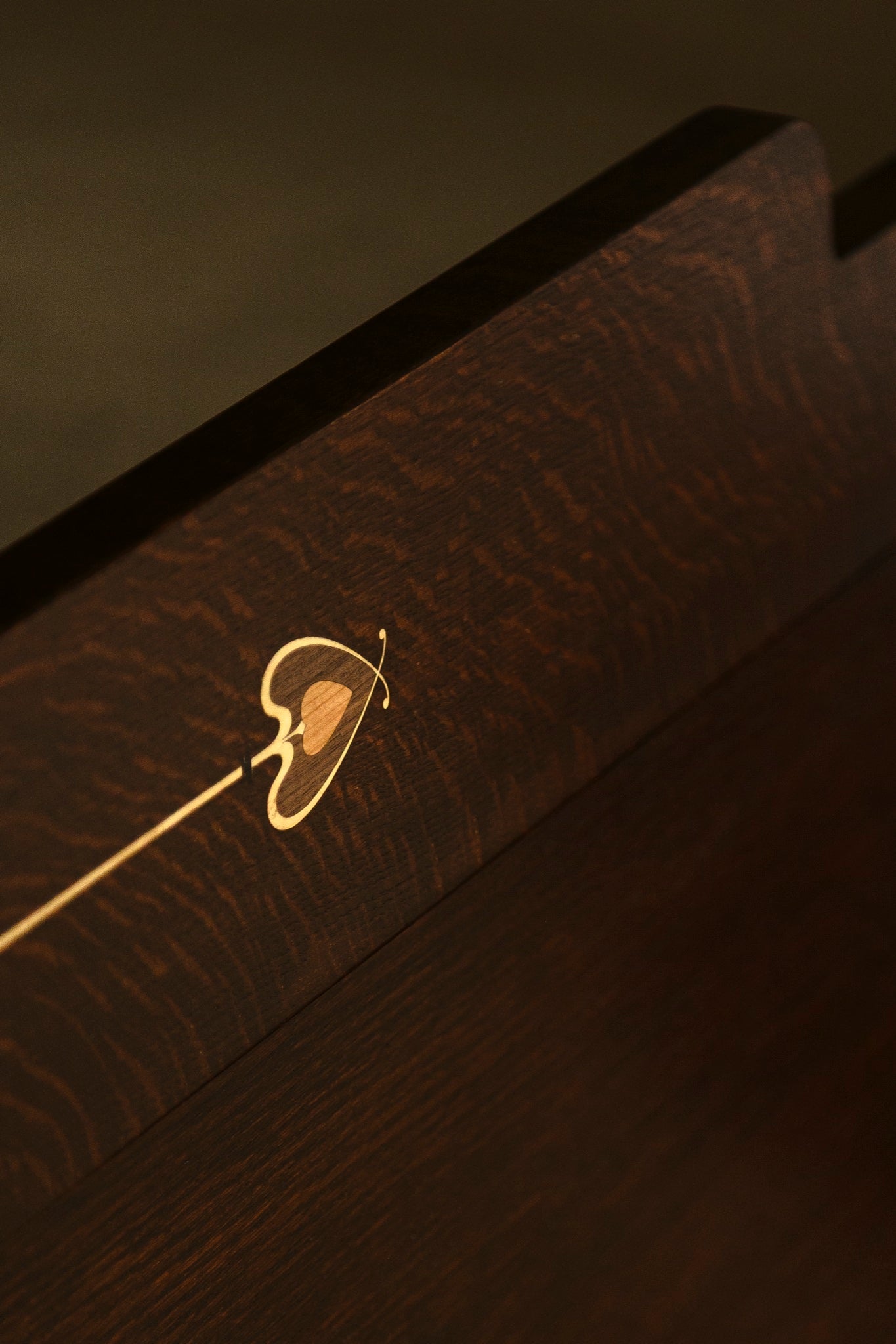 Stickley Gustav Bed — Gustav Bed Inlay Detail 5