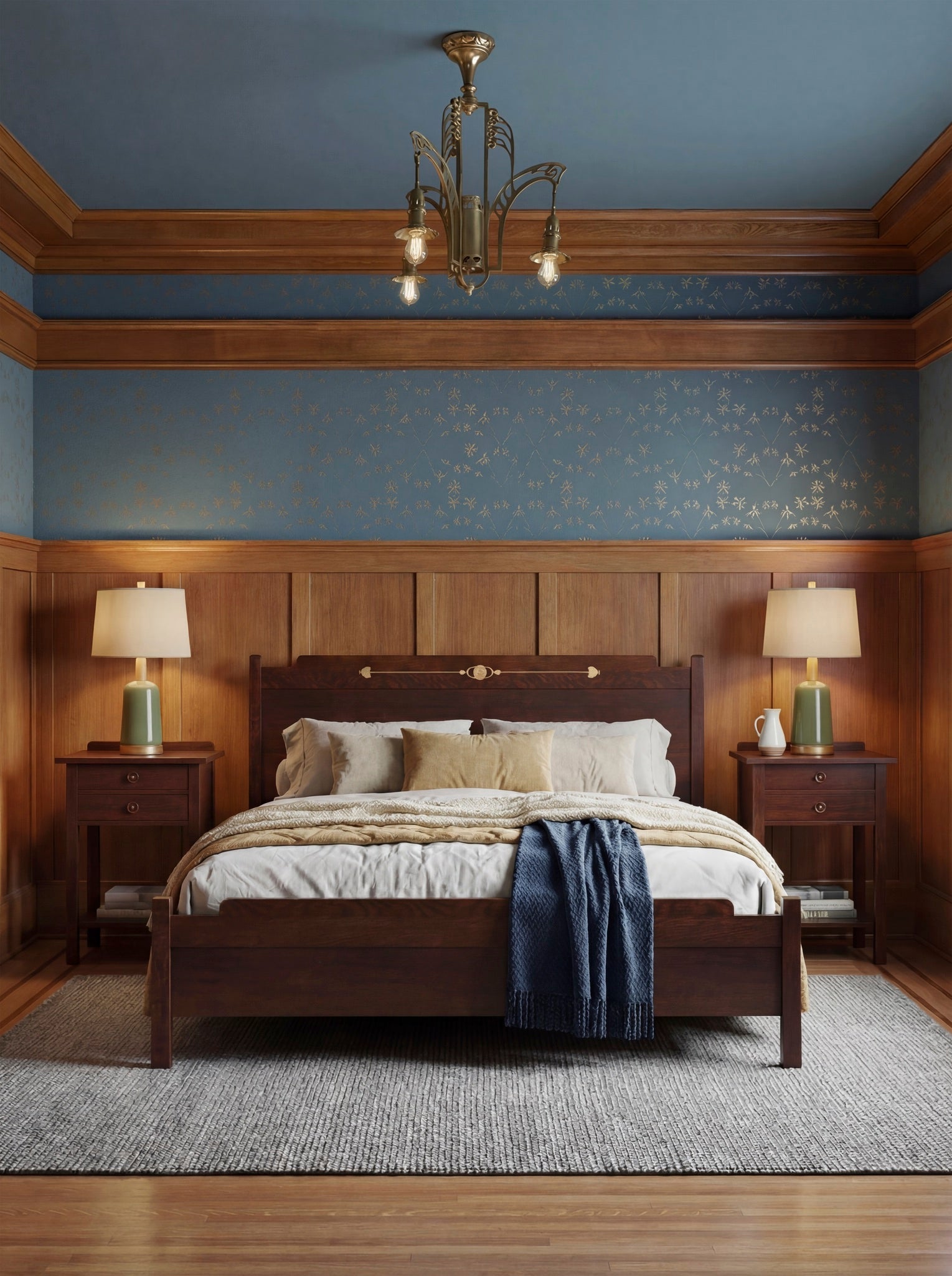 Stickley Gustav Bed — Gustav Bed Lifestyle