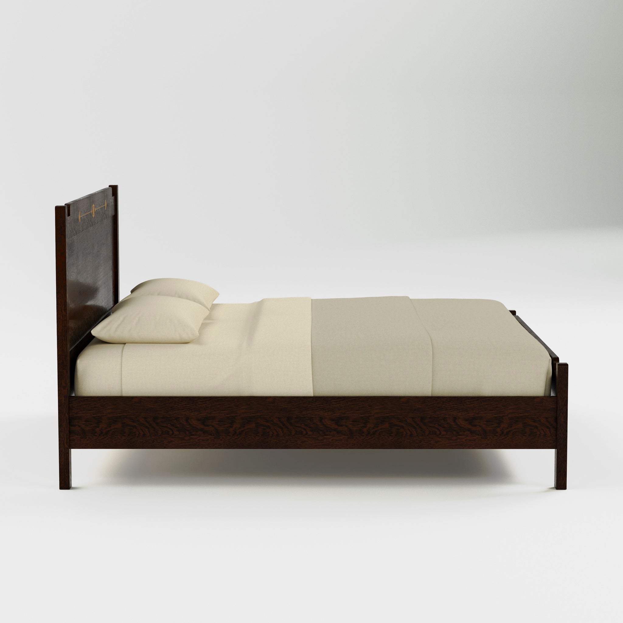 Stickley Gustav Bed — Gustav Bed Side