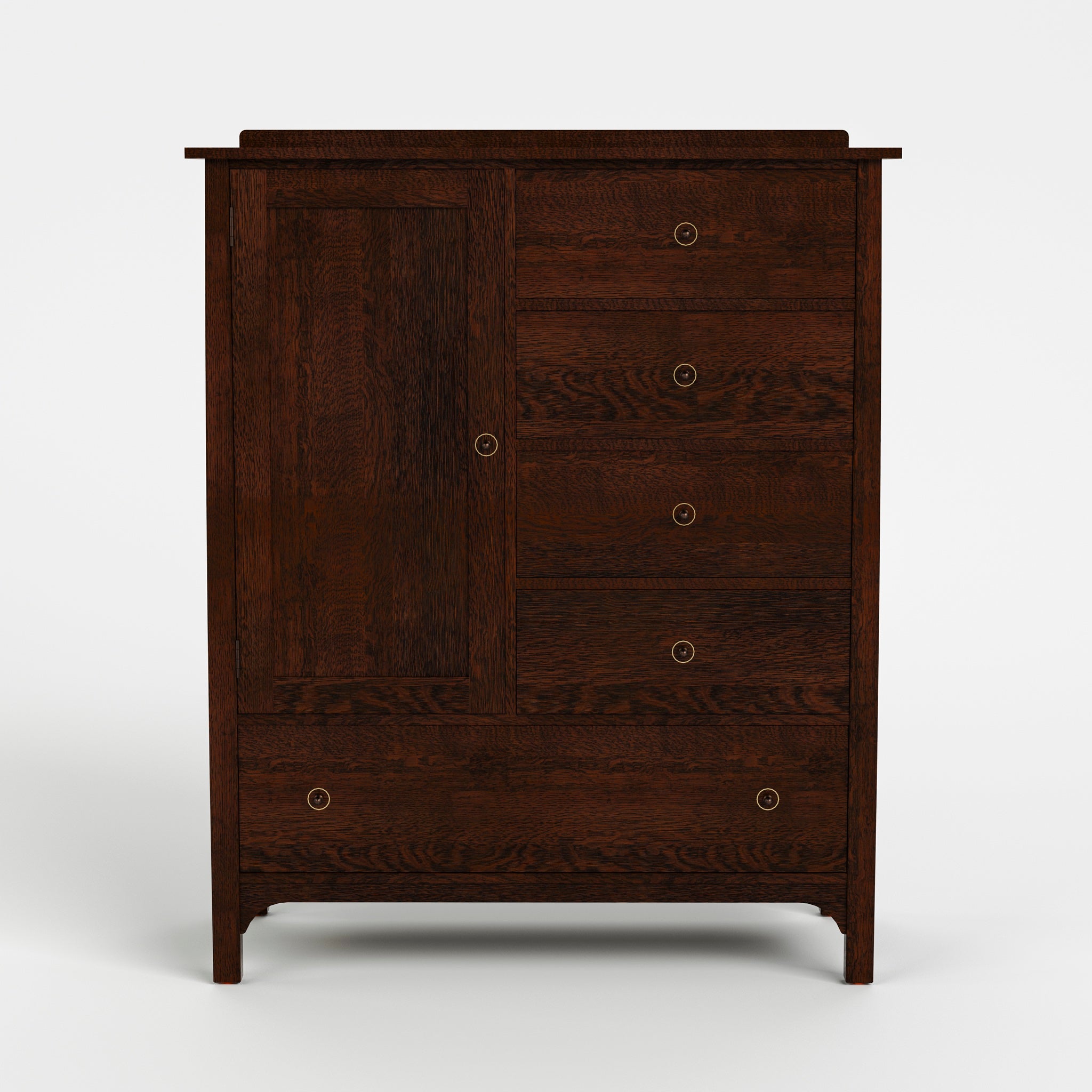 Stickley Gustav 5-Drawer Armoire — Gustav 5 Drawer Armoire Front
