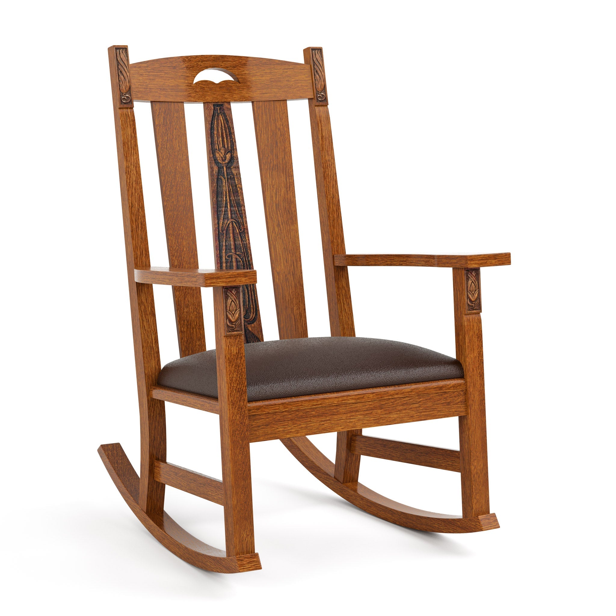 2026 Collector Edition LaSalle Rocker with Plaque - Stickley Furniture | Mattress