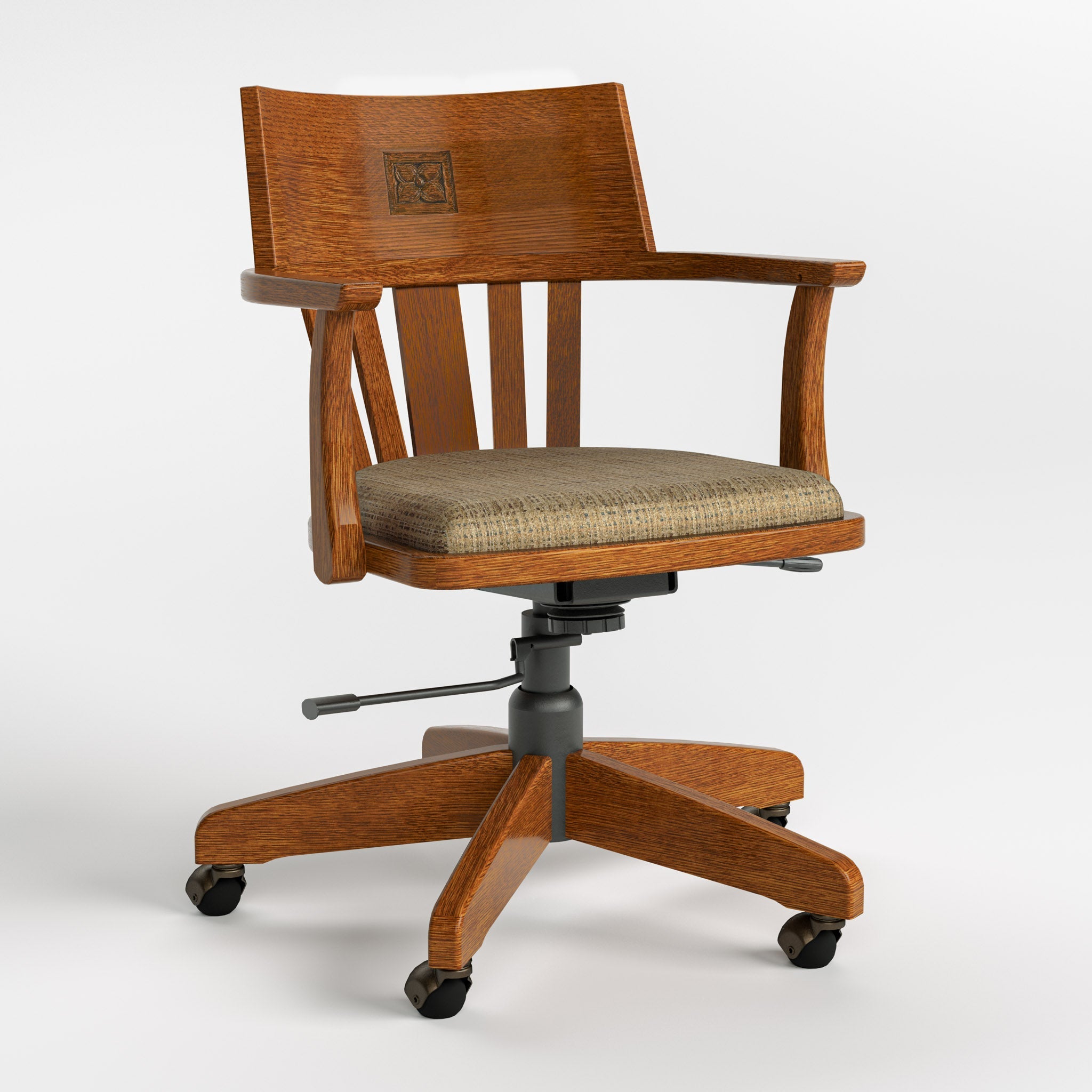 LaSalle Swivel Desk Chair - Stickley Furniture | Mattress