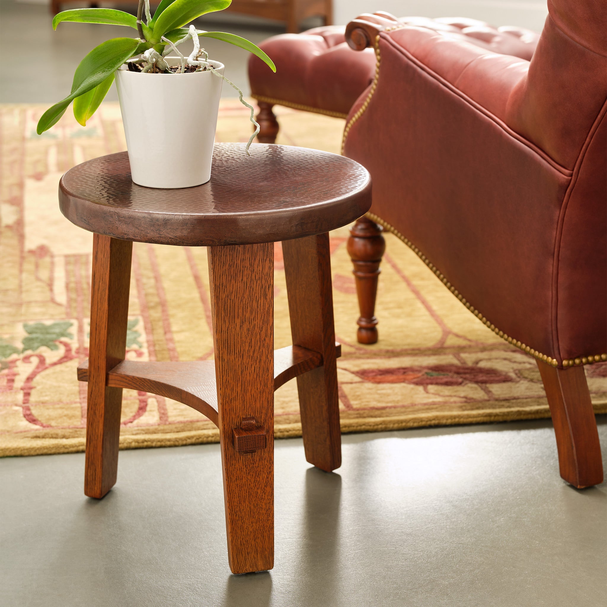 Little Treasures Copper-Top Tabouret - 89-2807-PR-032