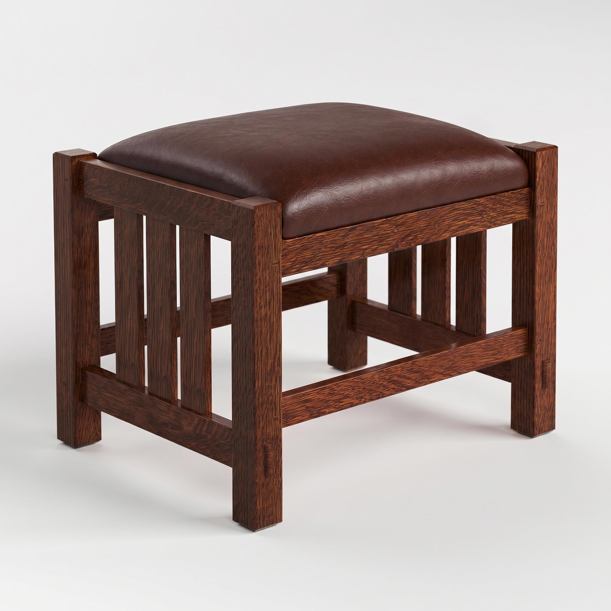 Stickley Slatted Footstool
