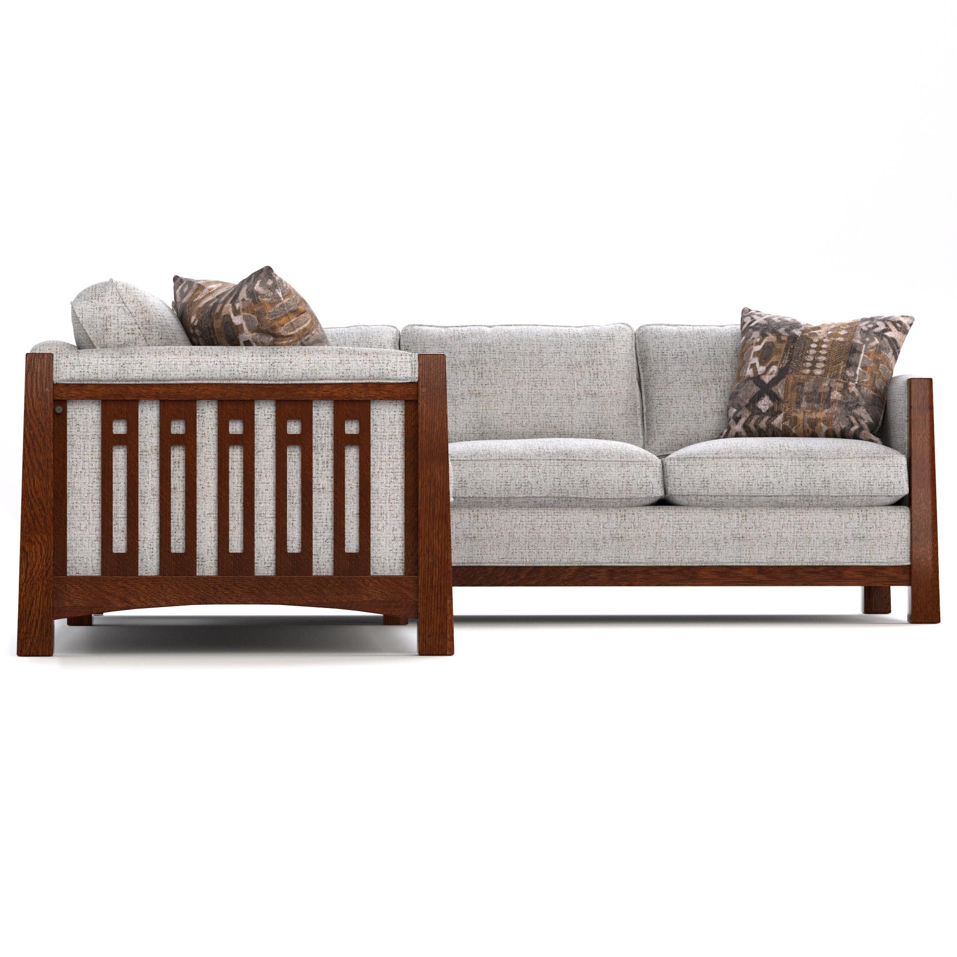 Highlands Sectional - Stickley Furniture | Mattress