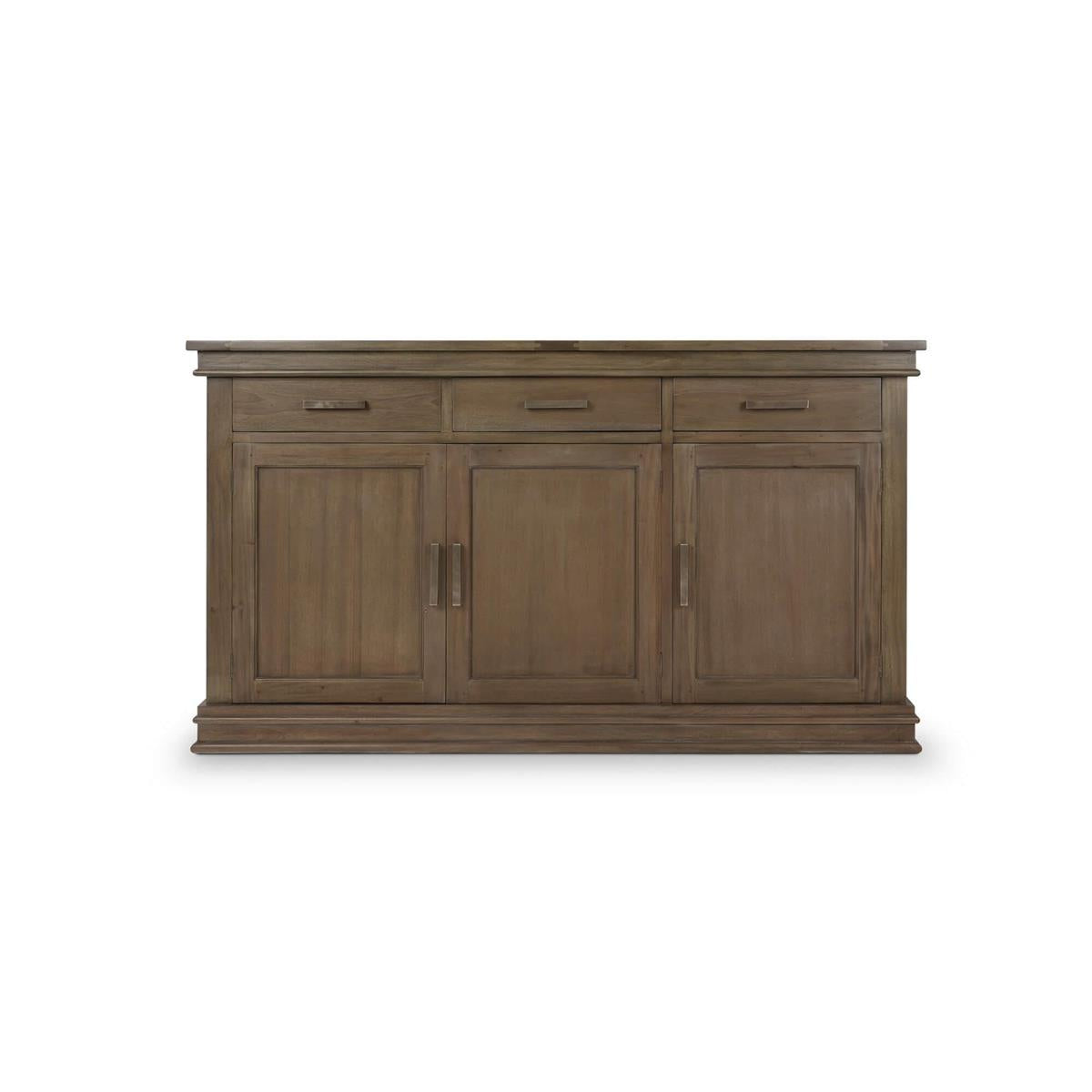 Bramble Williamson Sideboard w/ 3 Doors — Straw Wash