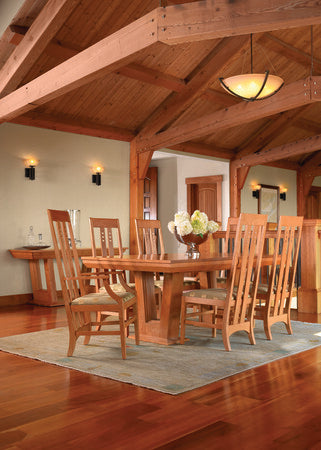 Stickley Highlands Pedestal Dining Table