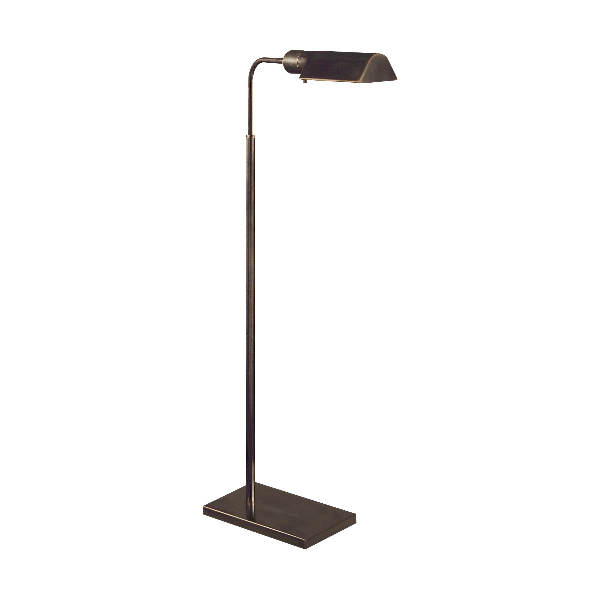 Visual Comfort Studio Adjustable Floor Lamp — Bronze