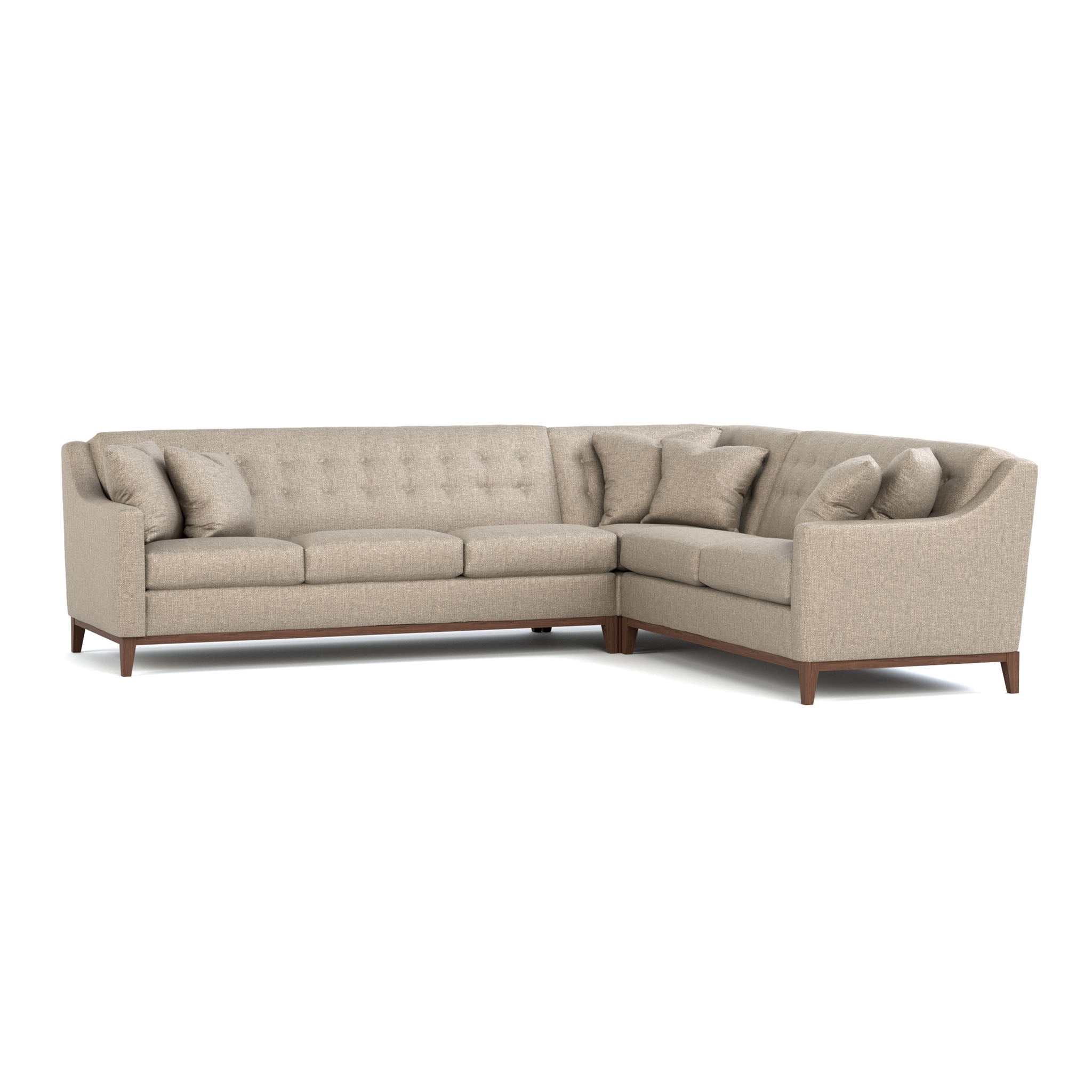 Walnut Grove Design-Your-Own L-Shaped Sectional - Stickley Furniture | Mattress