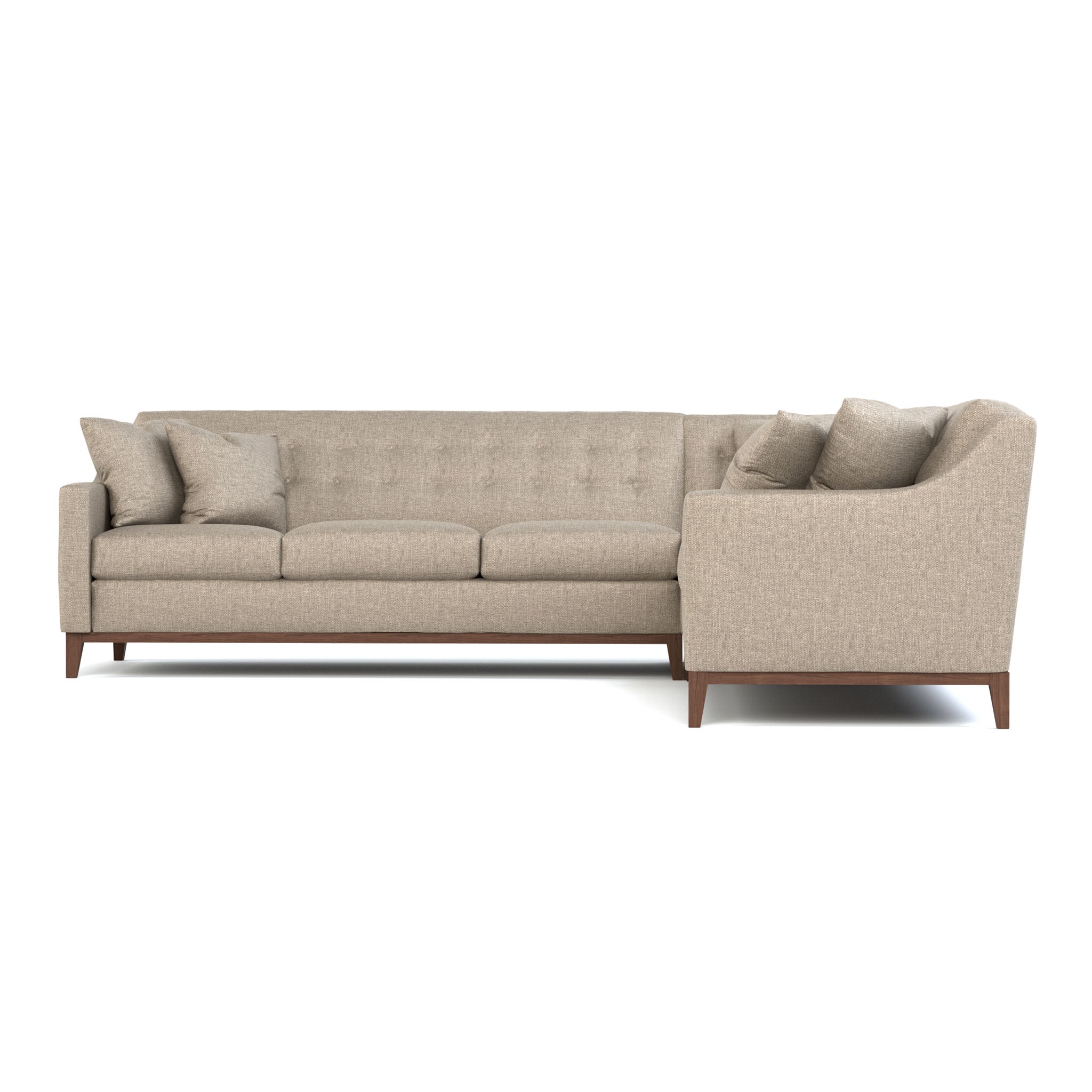 Walnut Grove Design-Your-Own L-Shaped Sectional - Stickley Furniture | Mattress