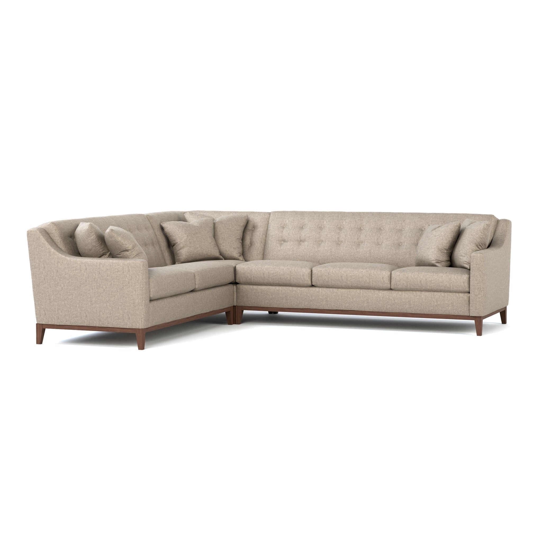 Walnut Grove Design-Your-Own L-Shaped Sectional - Stickley Furniture | Mattress