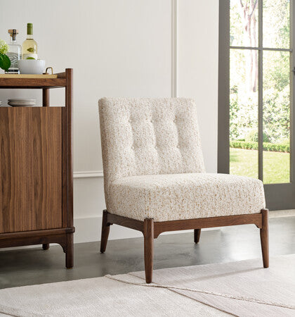 Stickley Walnut Grove Slipper Chair